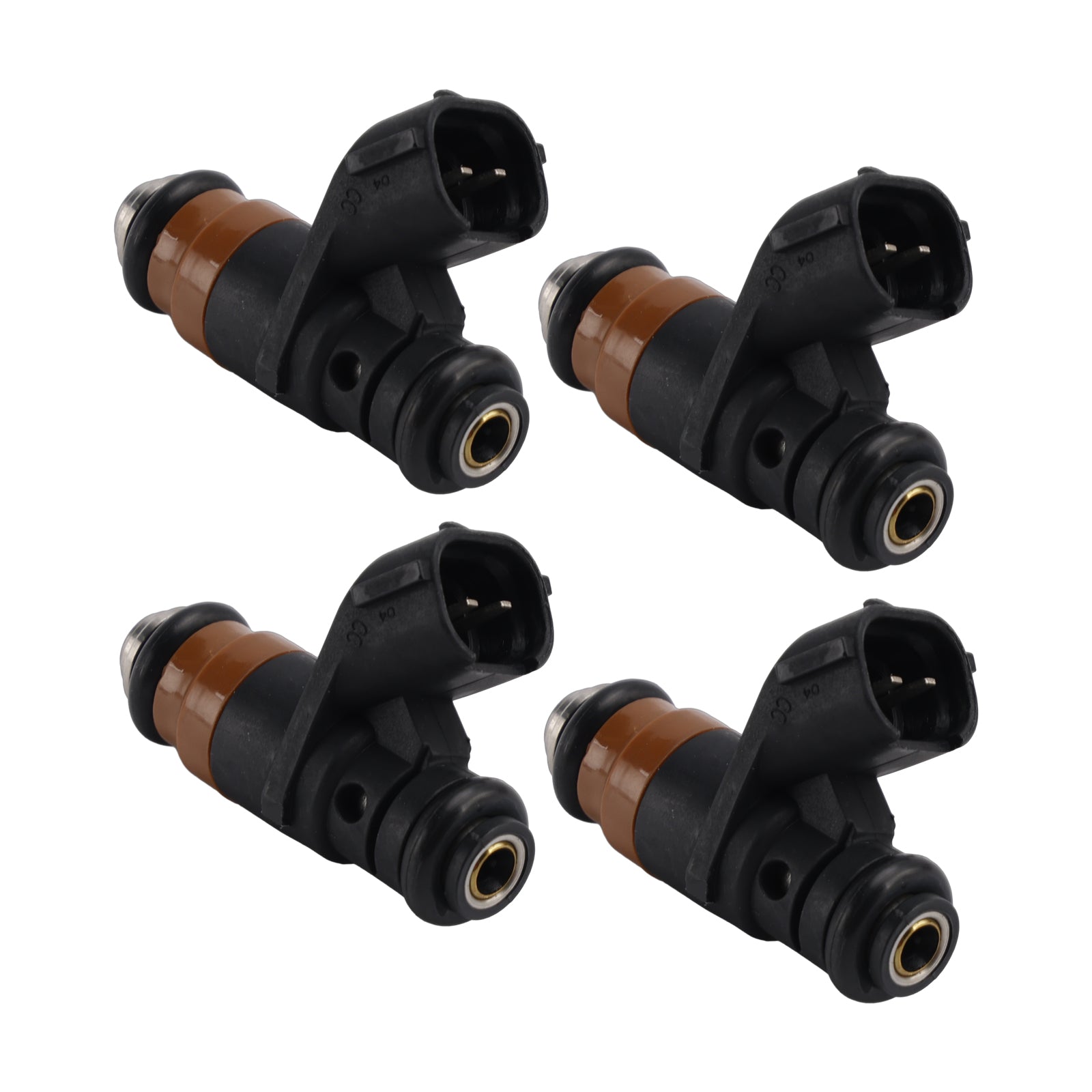 4x Brandstofinjector voor Seat Cordoba Ibiza Skoda Fabia VW Golf 1.4 1.6 036906031L