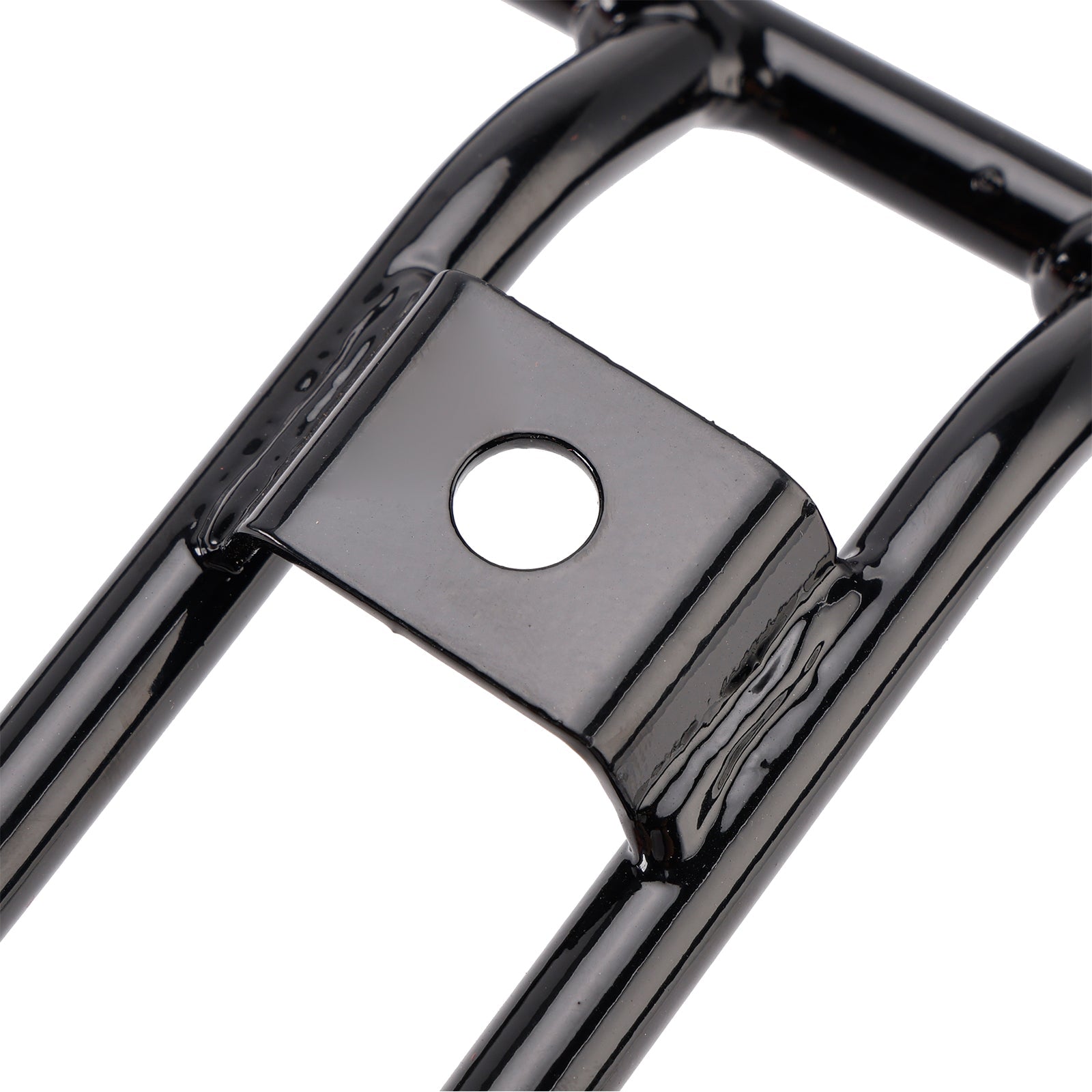 Porte-bagages arrière noir pour selle solo, compatible avec Sportster XL XR 883 1200 2004-2022