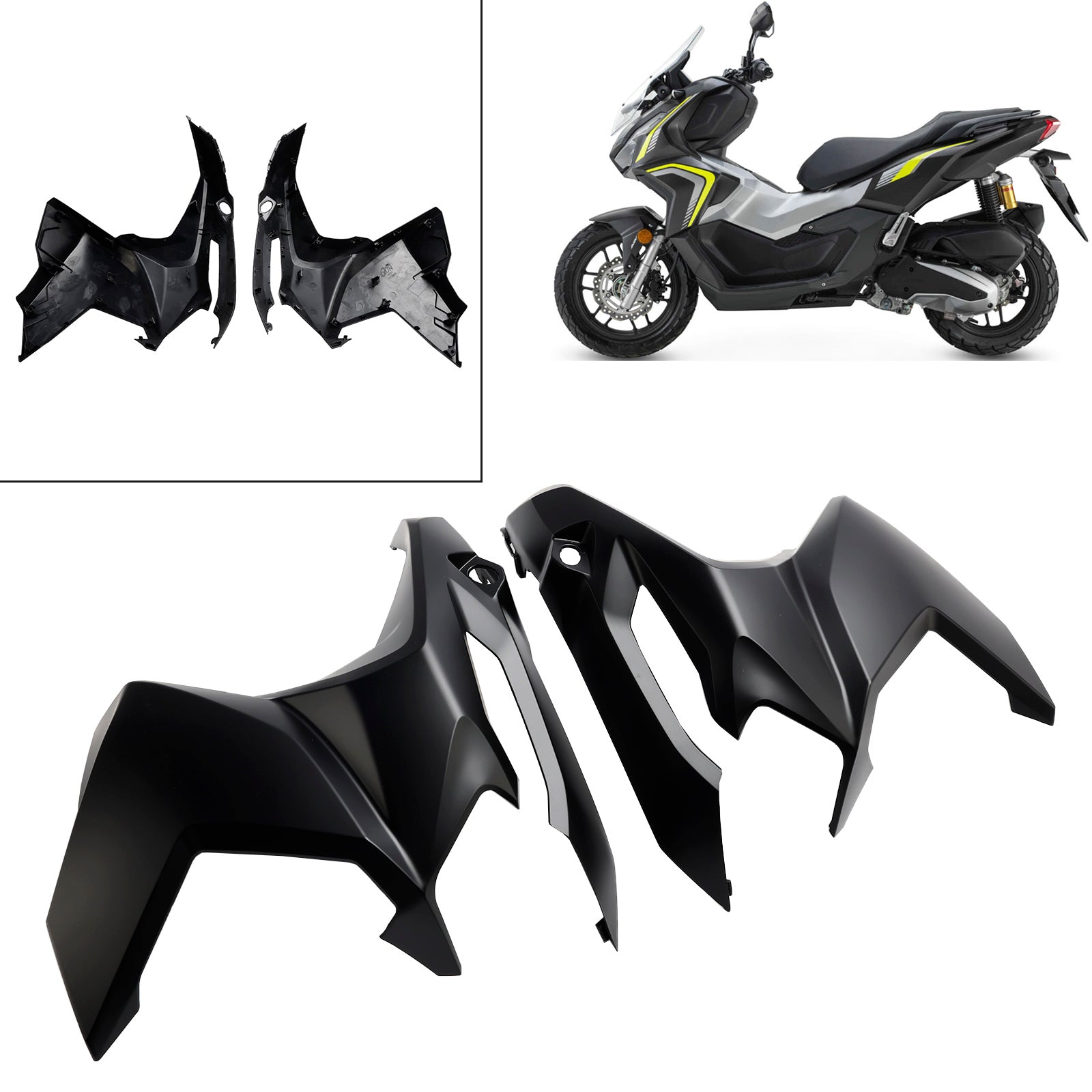 Sivupaneelin lakko ennen Honda Adv 160 2023-2024