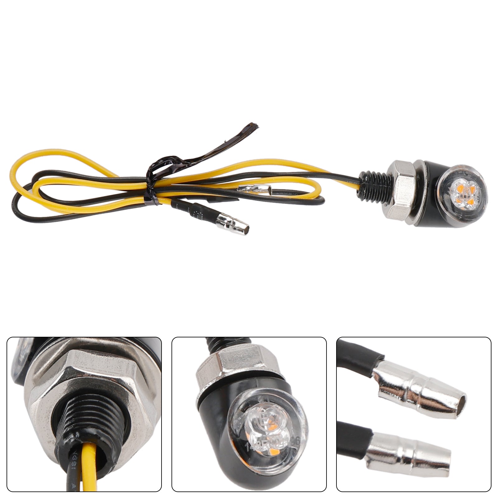 LED migający 12 V 8 mm Universal dla motocykla Hondy