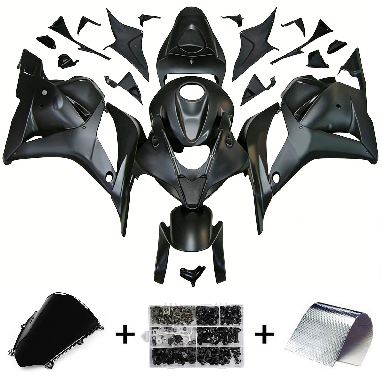 Kit de carénage à injection en plastique ABS pour Honda CBR600RR 2009-2012 F5