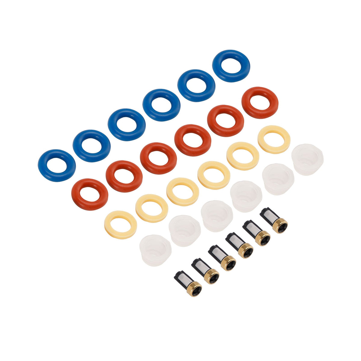 Joint torique d'injecteur de carburant 0280150947 compatible avec Ford Aerostar 86-87 et Mustang 1987-1993
