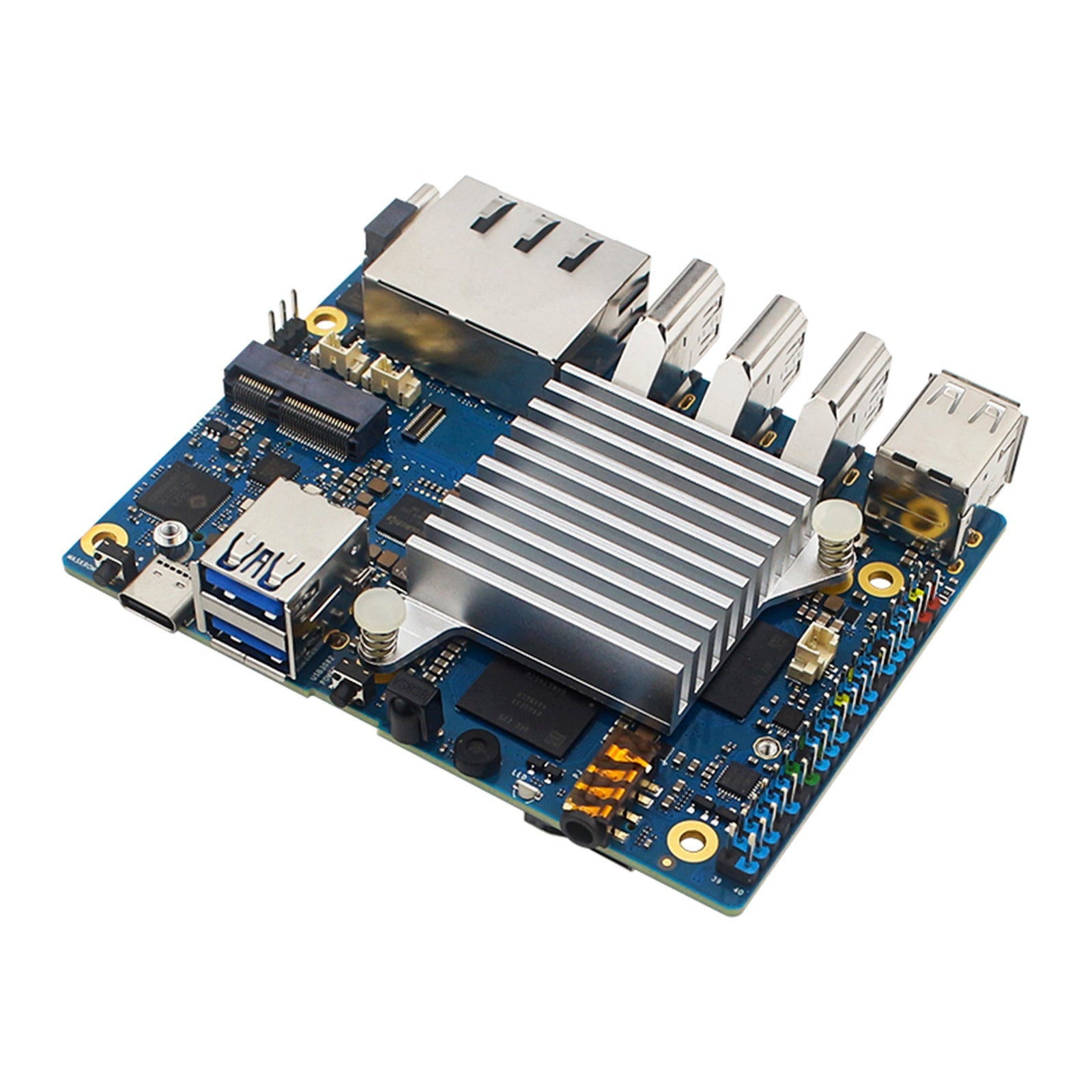 Dissipateur thermique Orange Pi 5Plus Pi5 Résistance aux hautes températures Refroidissement du dissipateur thermique du processeur