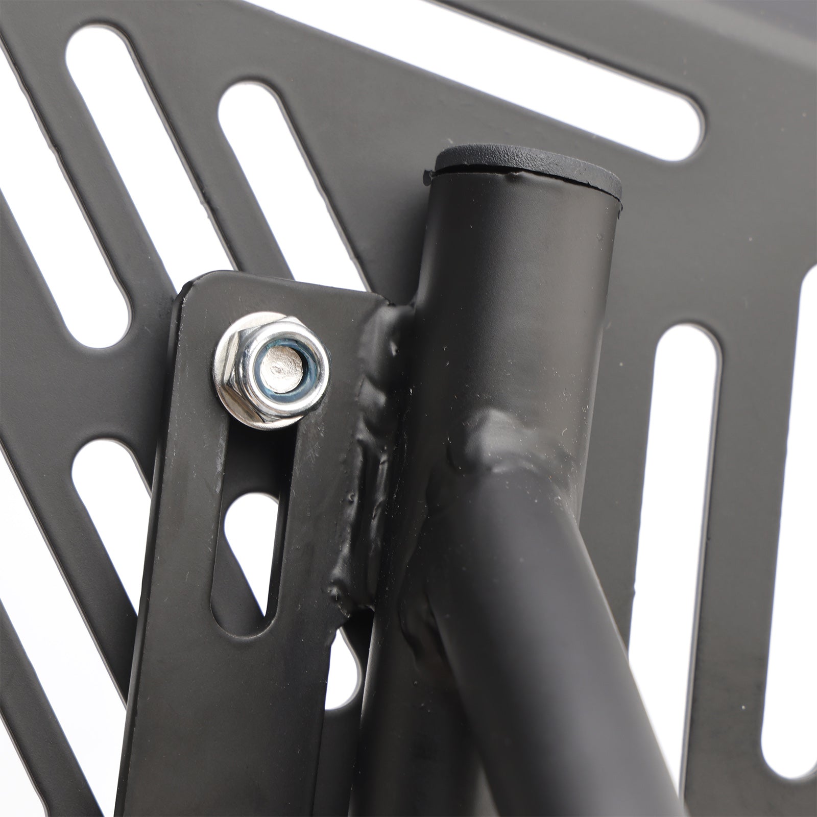 Porte-bagages noir pour Ducati Hypermotard 950 2019-2023 Agrandissement du porte-bagages arrière