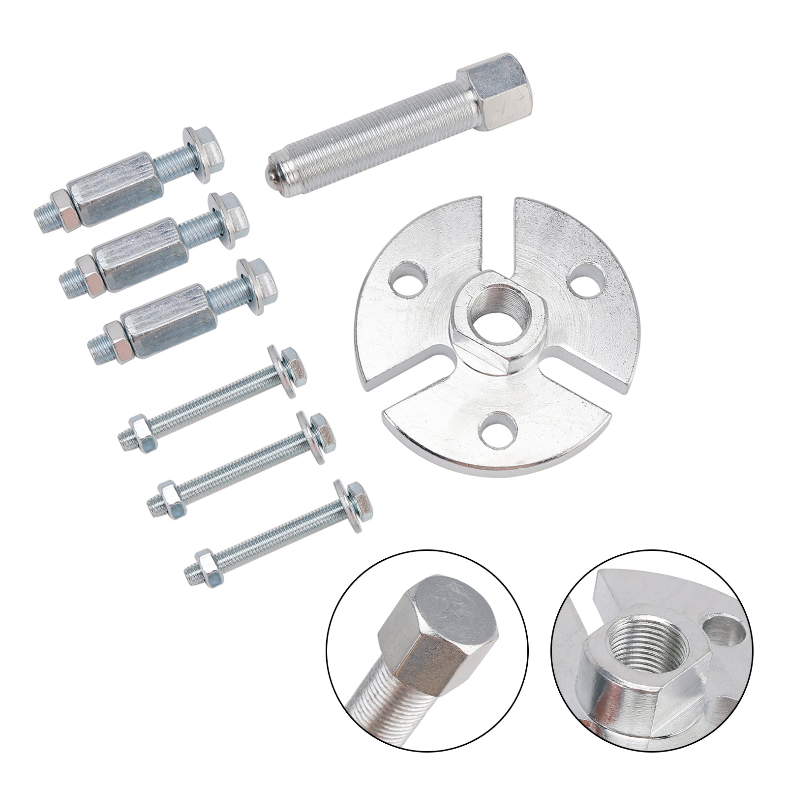 Extractor de volante universal de acero para motos de nieve y embarcaciones Ski-Doo