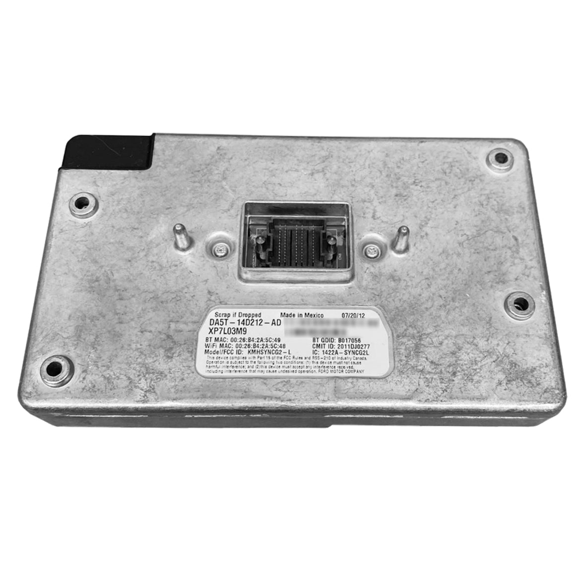 Modulo di navigazione Sync 2 APIM per Ford, programmato con VIN NAV DA8T-14F239-BK