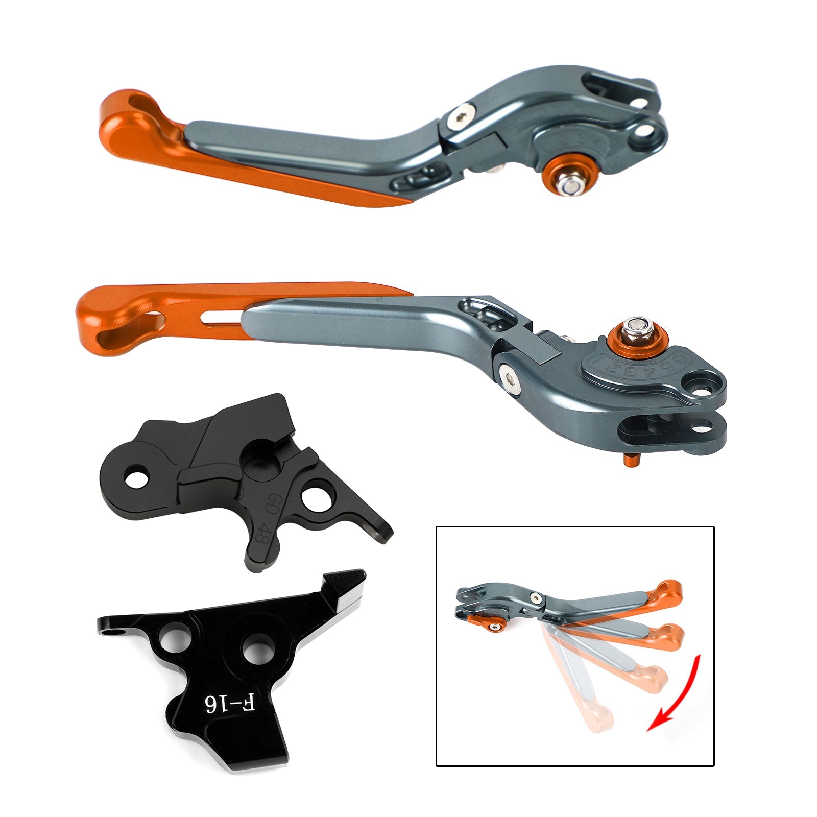 Levier de frein d'embrayage réglable pour HARLEY X350 2022-2023