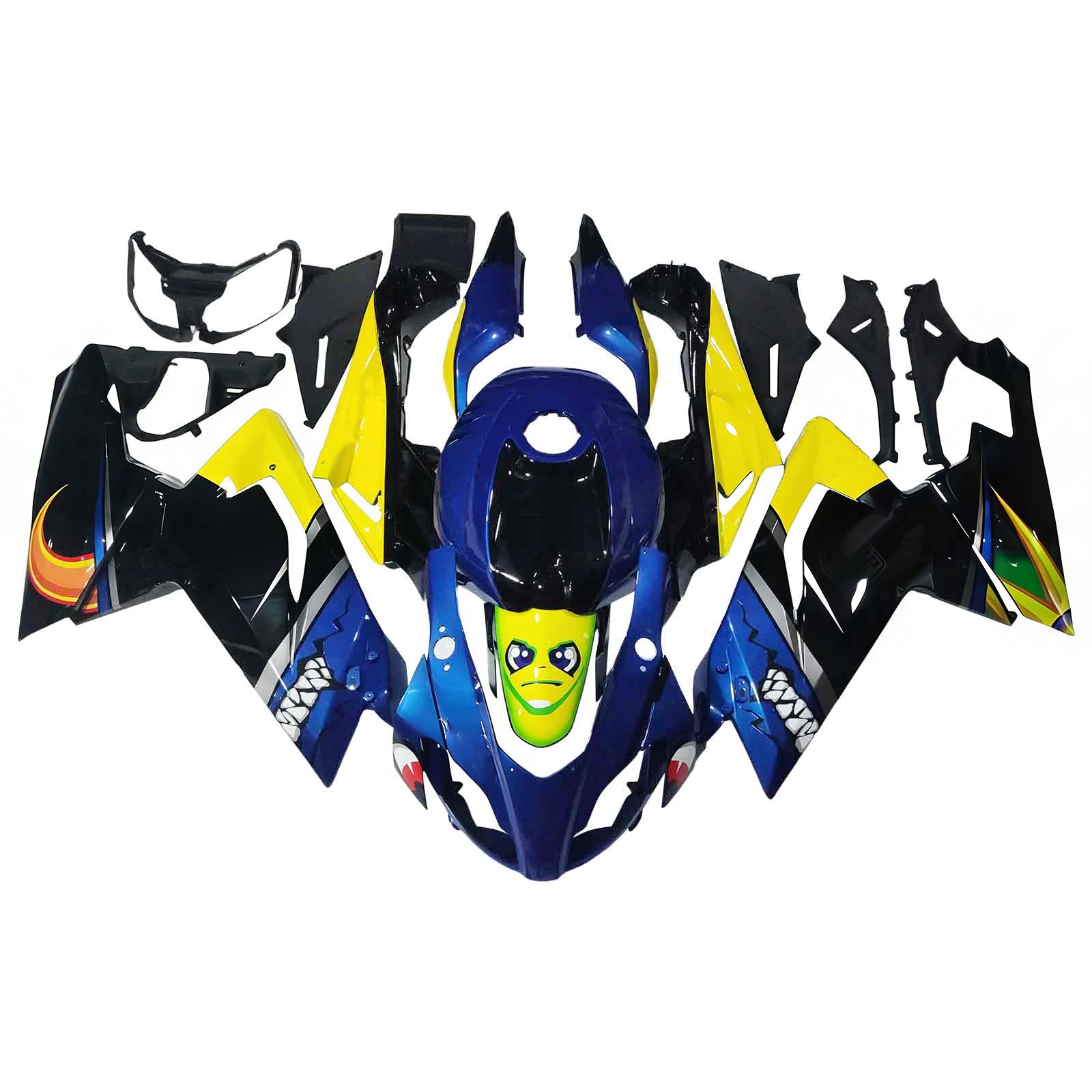 Kit de carénage injecté en plastique ABS compatible avec Aprilia RS125 2006-2011