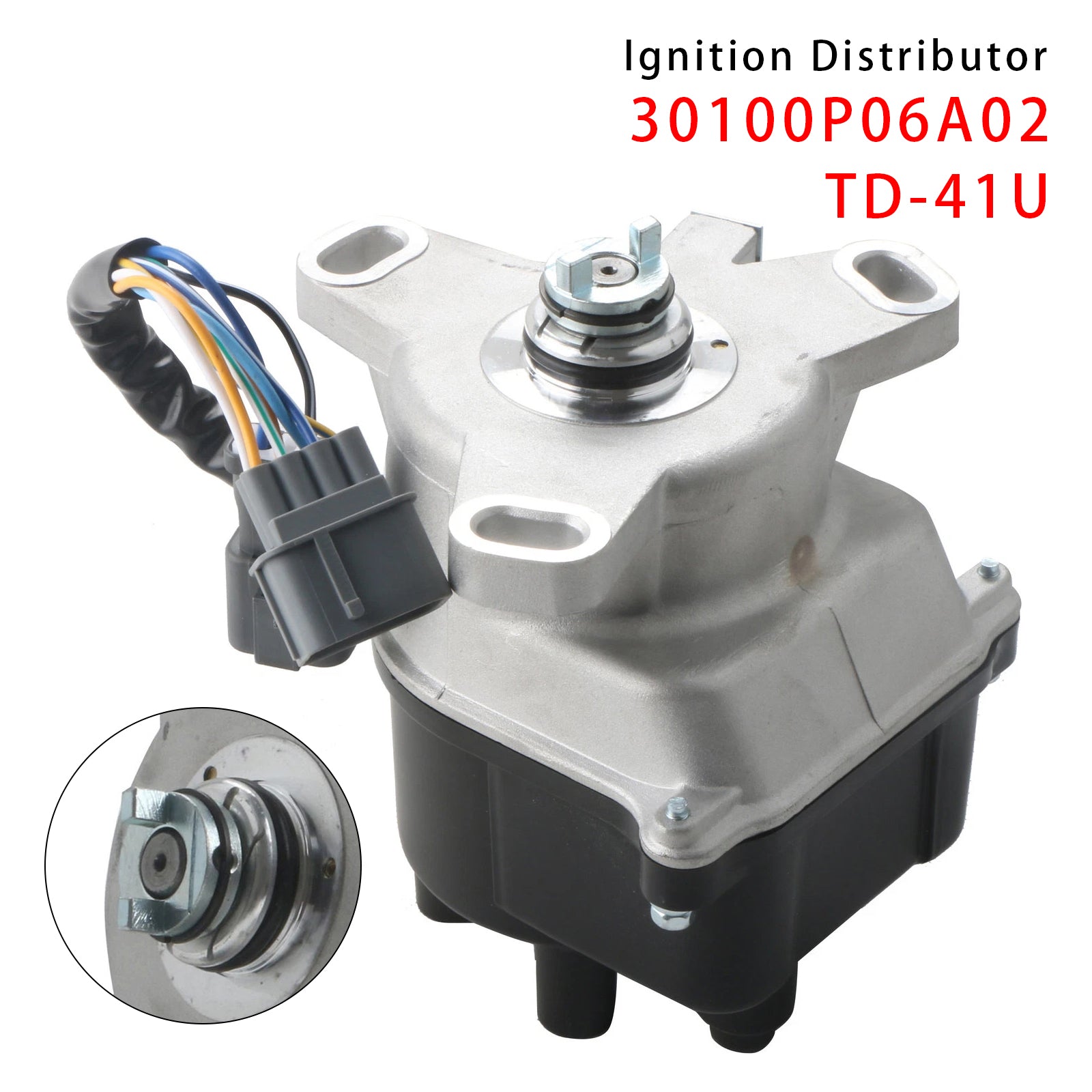 Distributeur d'allumage TD-41U pour Honda Civic DX CX LX 1.5L (modèles non VTEC uniquement) de 1992 à 1995