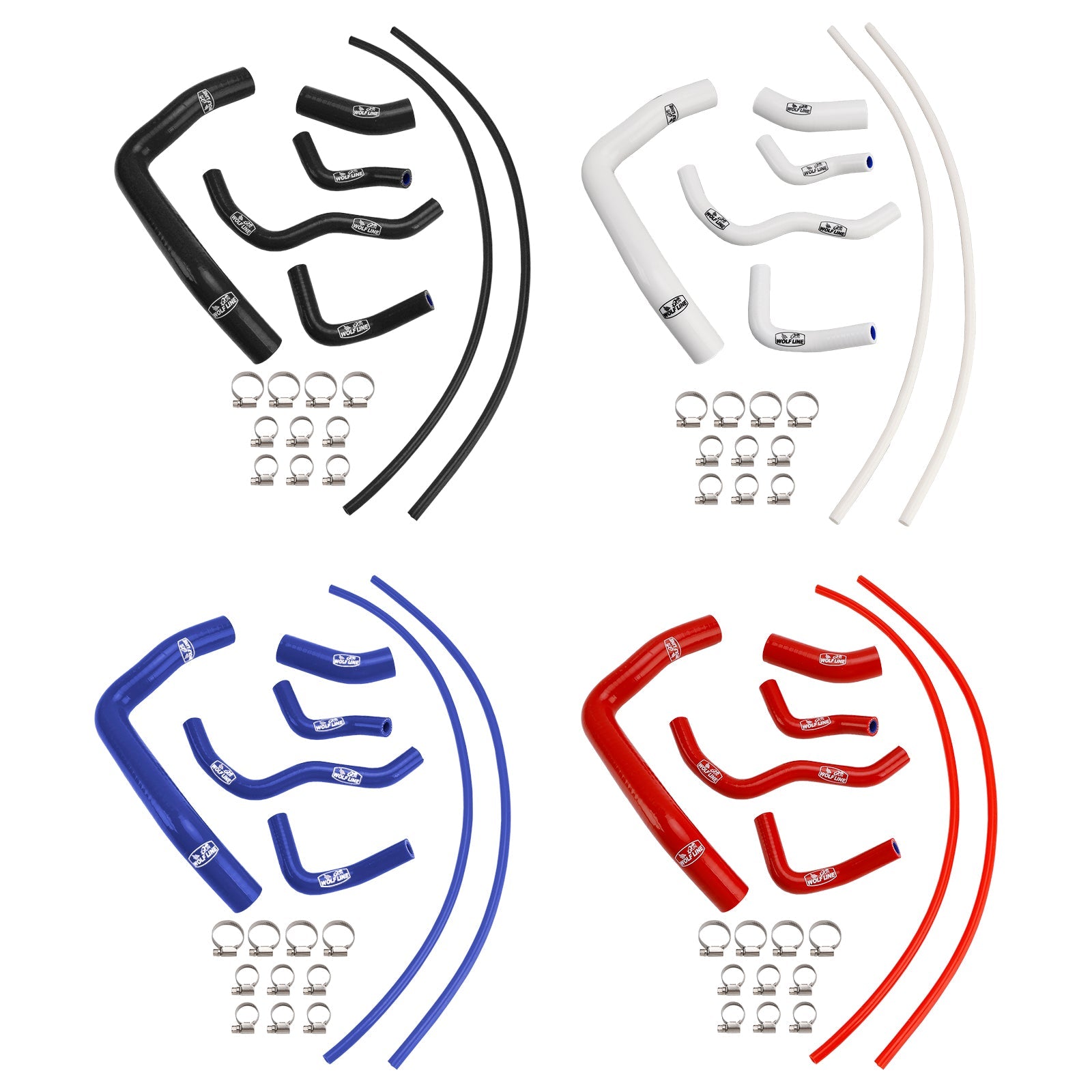 Durite de refroidissement en silicone pour radiateur Suzuki GSX-8S 2023-2025