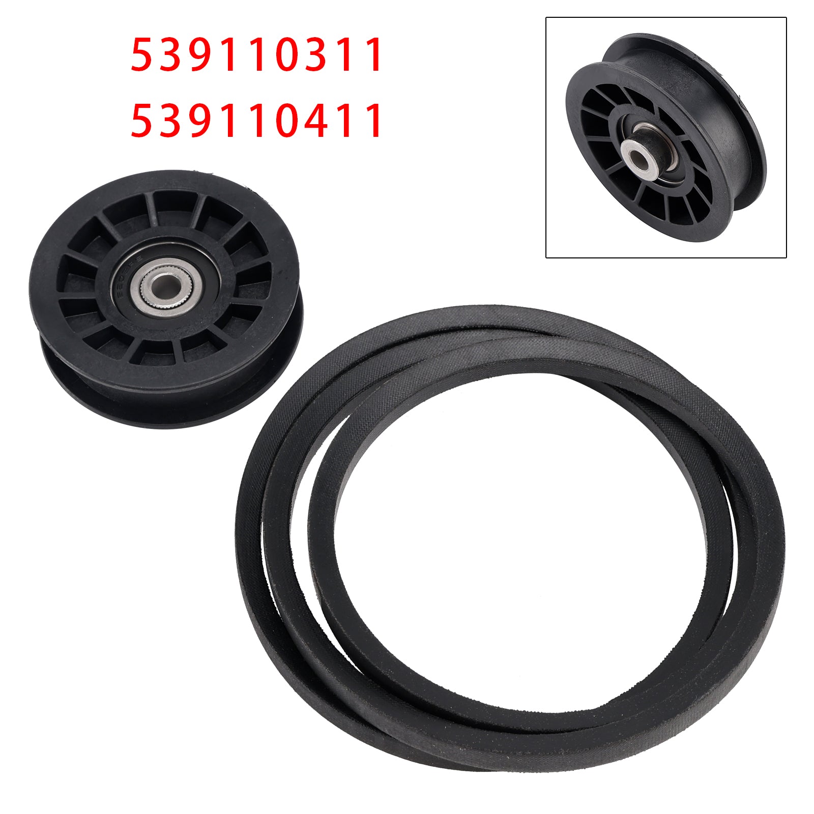 Cinturón d'transmisión de polea tensora'unidad 539110411 y 539110311 para HUSQVARNA Z254F