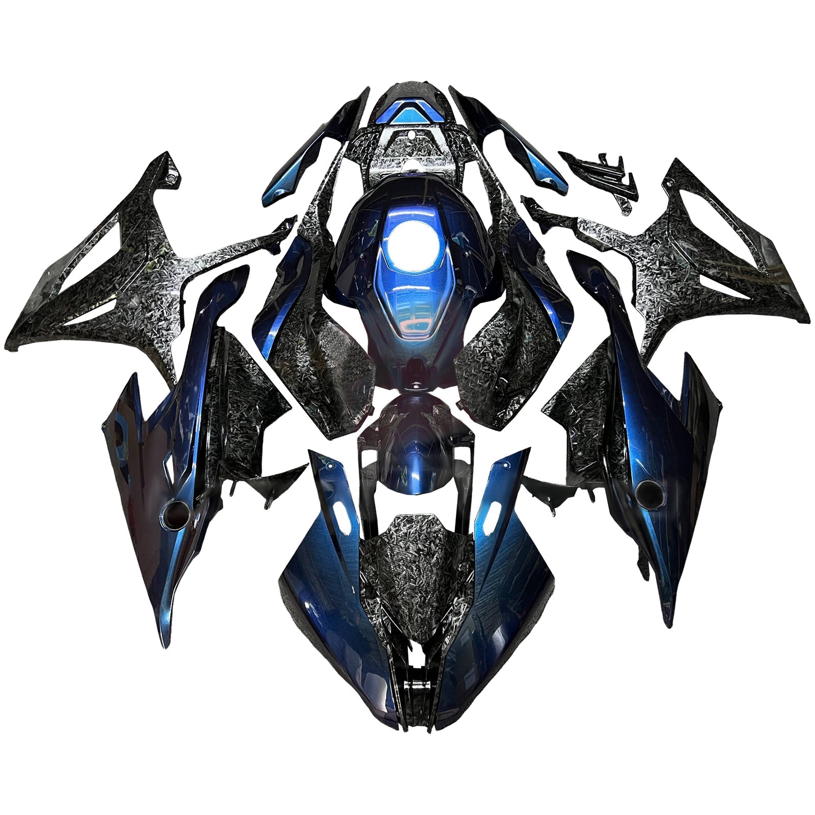 Kit de carénage d'injection pour BMW M1000RR S1000RR 2019-2022 Carrosserie Plastique ABS