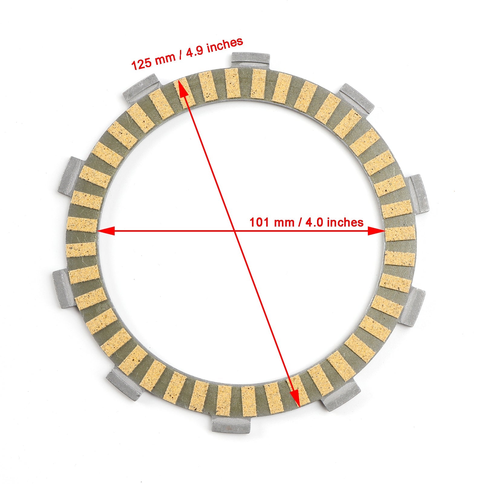 Zestaw dysków sprzęgła dla Ducati Superbike 848 08-10 i Multistrada 1100 07-09