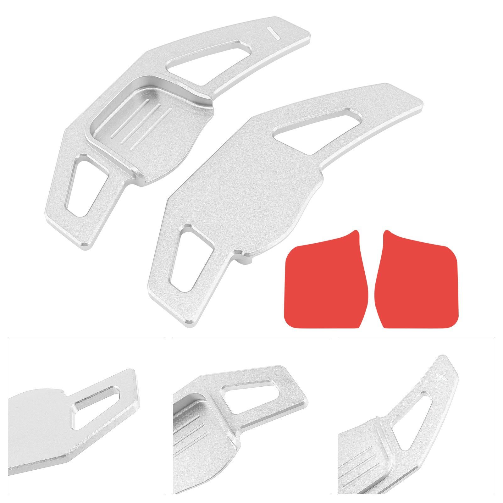 Extensión del volante de paletas de cambio de velocidad para kia cadenza de aluminio fuerte