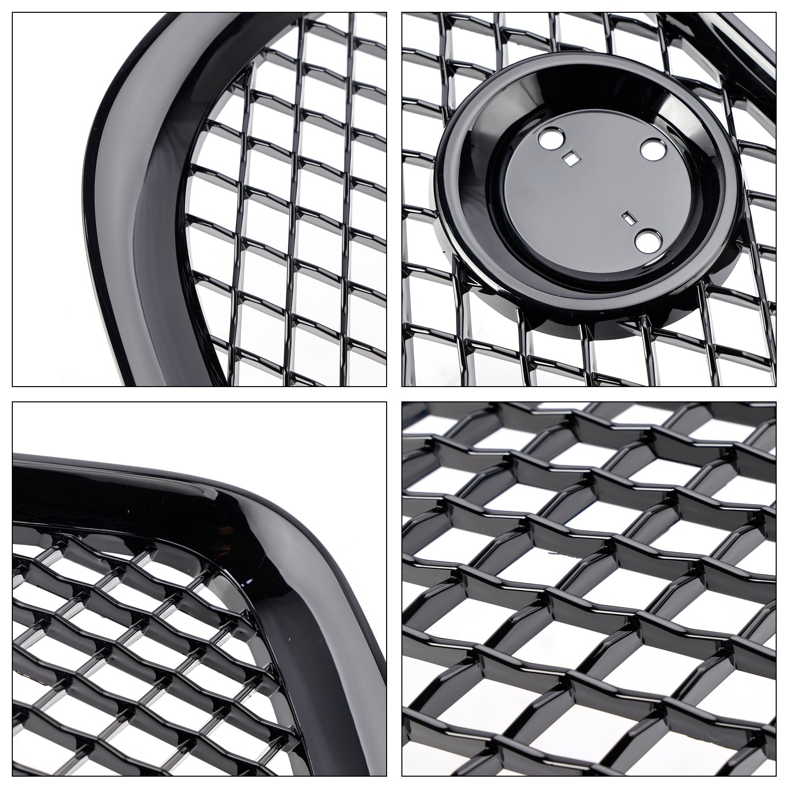 Grille de pare-chocs avant noire brillante Jaguar XJ 2010-2015