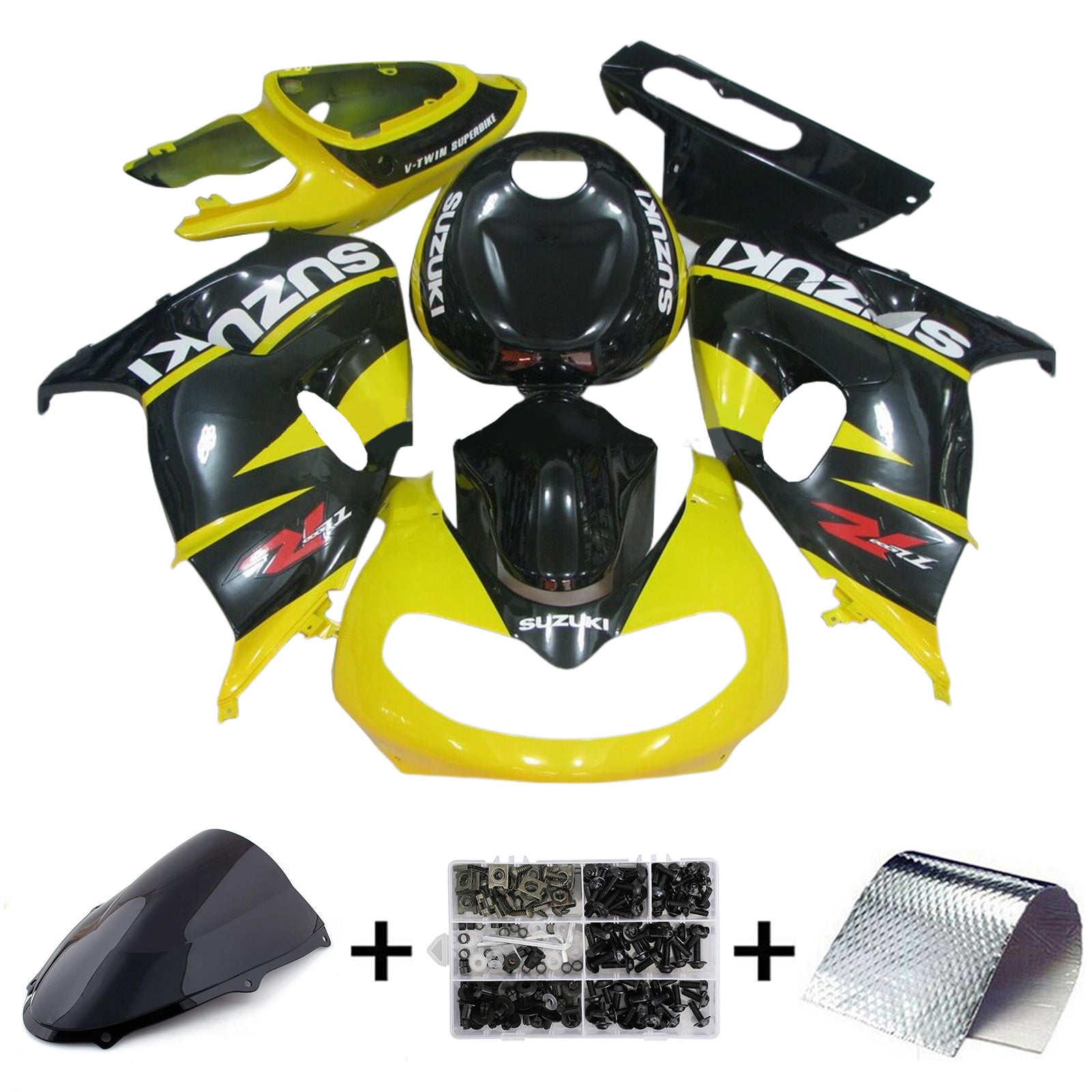 Kit carenatura iniezione Suzuki TL1000R 1998-2003 Carrozzeria in plastica ABS