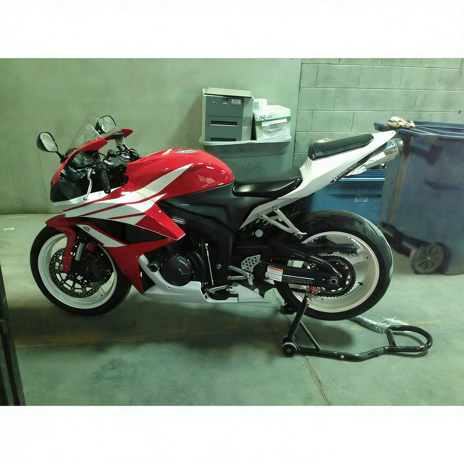 Kit de carénage par injection, carrosserie en plastique ABS pour Honda CBR600RR 2007-2008 F5