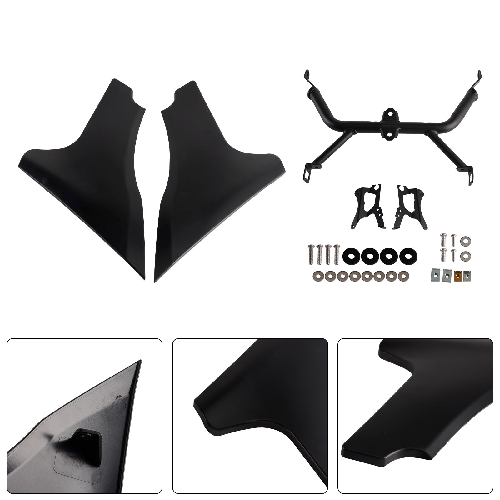 Soportes de panel lateral para alerón CVO 121117 Road Glide FLTRXSE 2023-2025