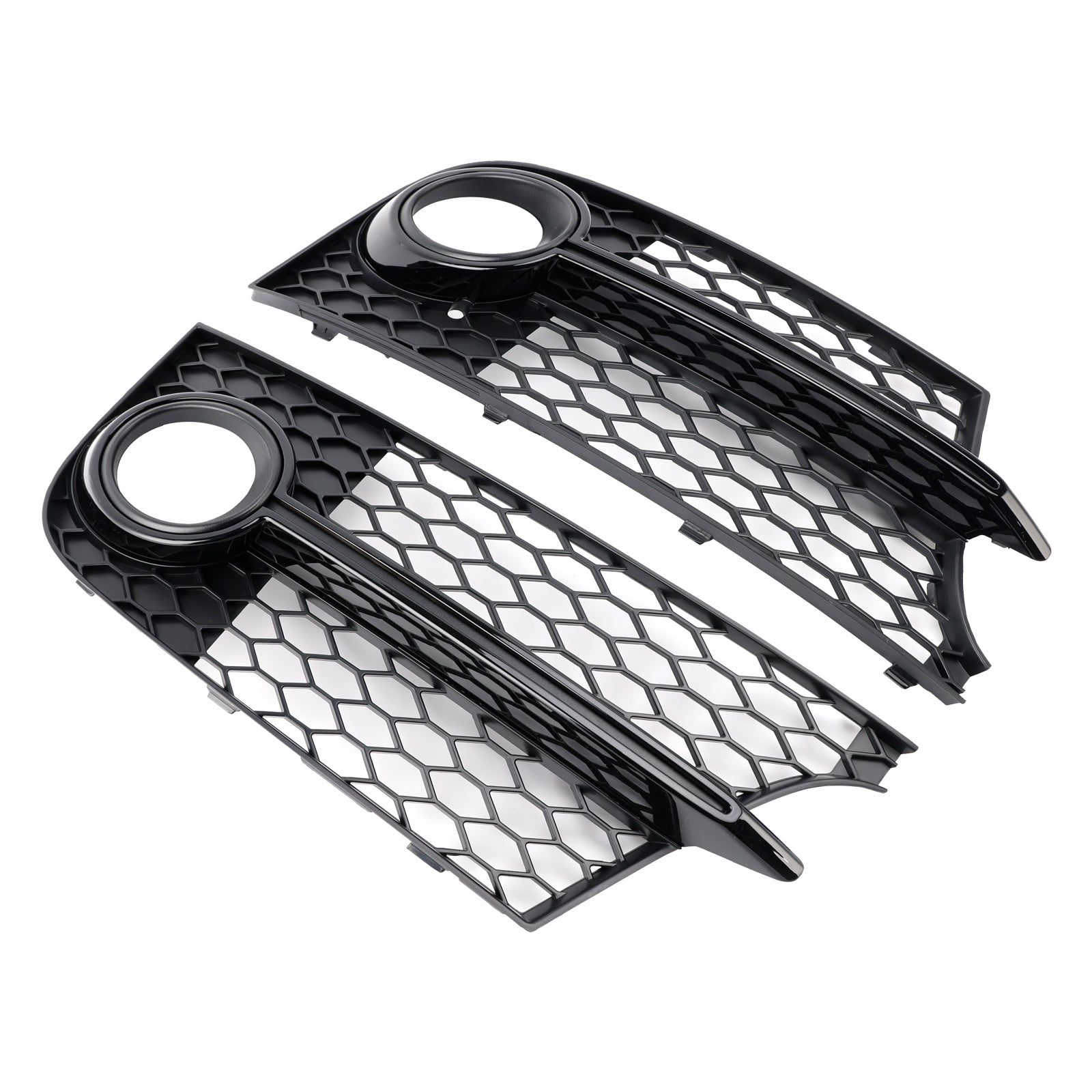 Grille de phare antibrouillard en nid d'abeille pour pare-chocs avant Audi TT MK2 S-Line TTS 2011-2014