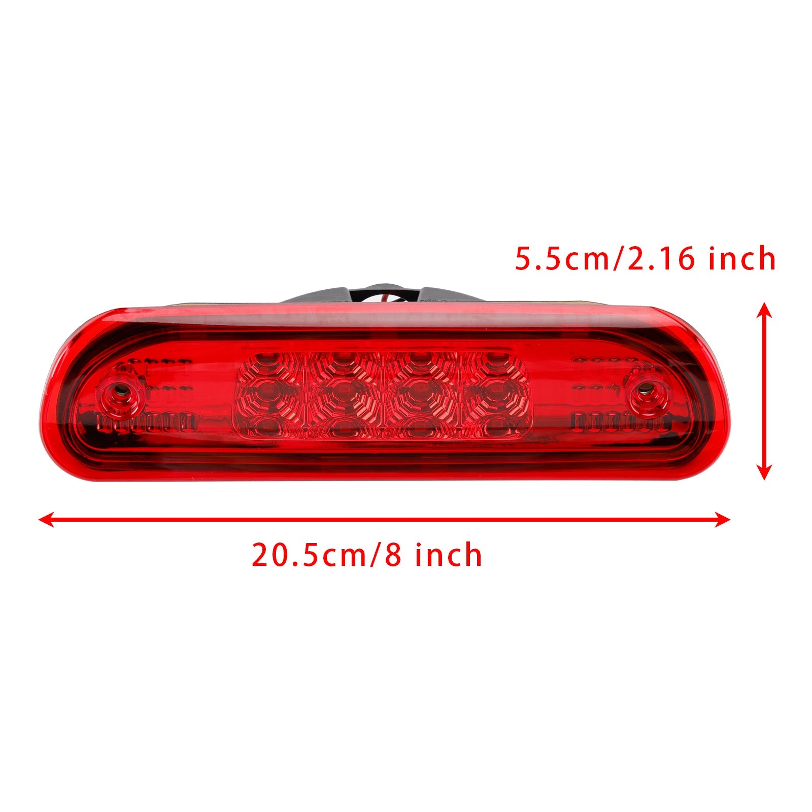 Troisième feu stop à LED rouge pour Jeep Grand Cherokee (1999-2004), référence 55155140