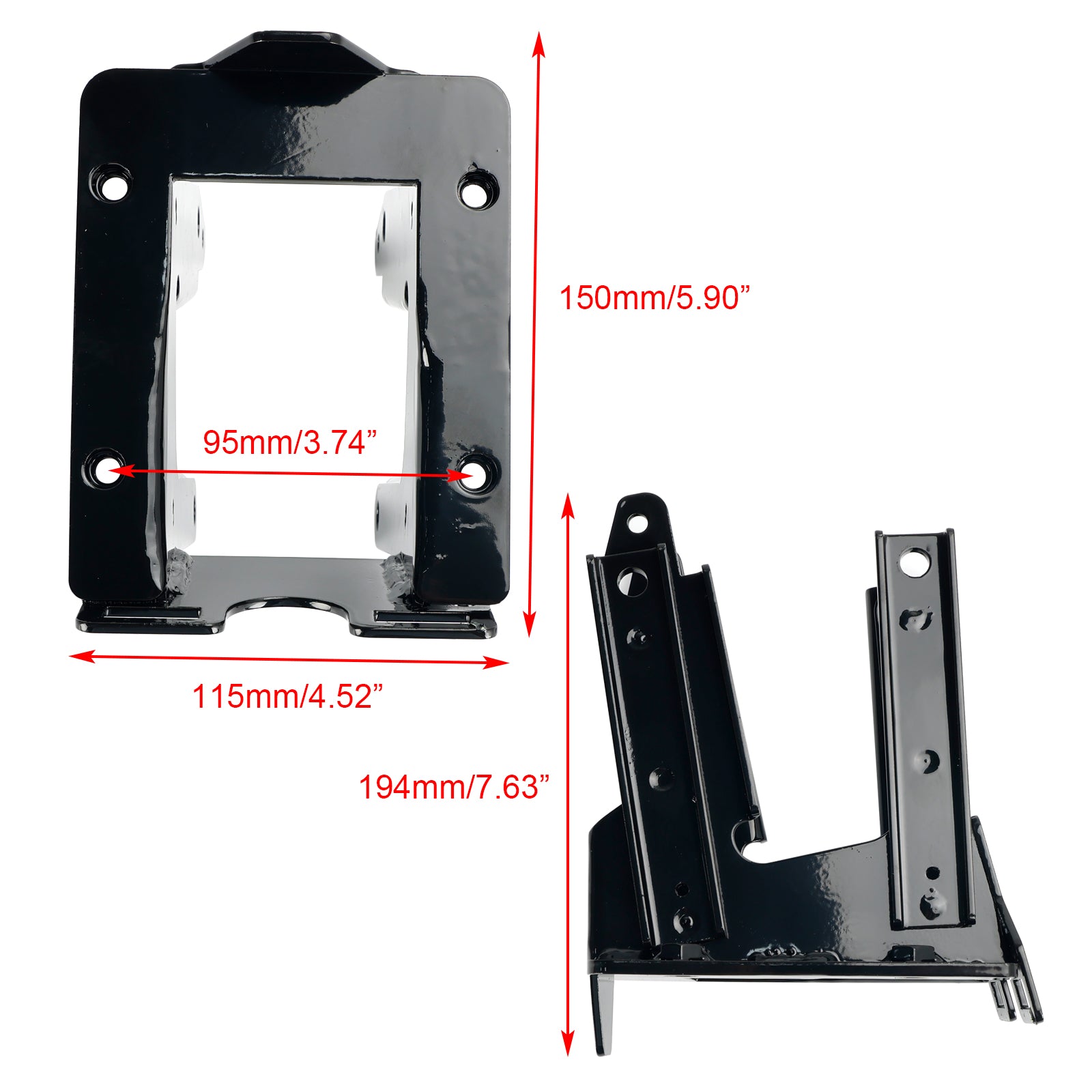 Soporte de soporte de acero del carenado interior delantero para Touring Road Glide 2015-2024