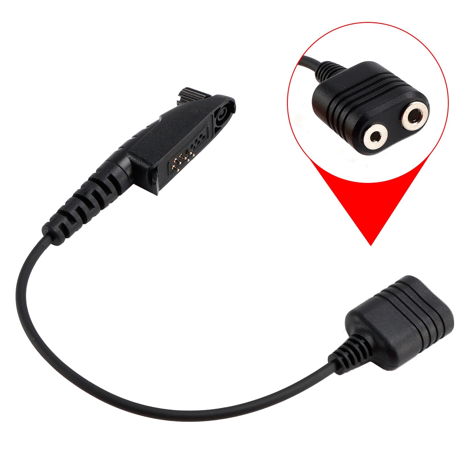 Cavo convertitore porta cuffie con interfaccia K per GP328plus, GP338plus, GP344 e GP388