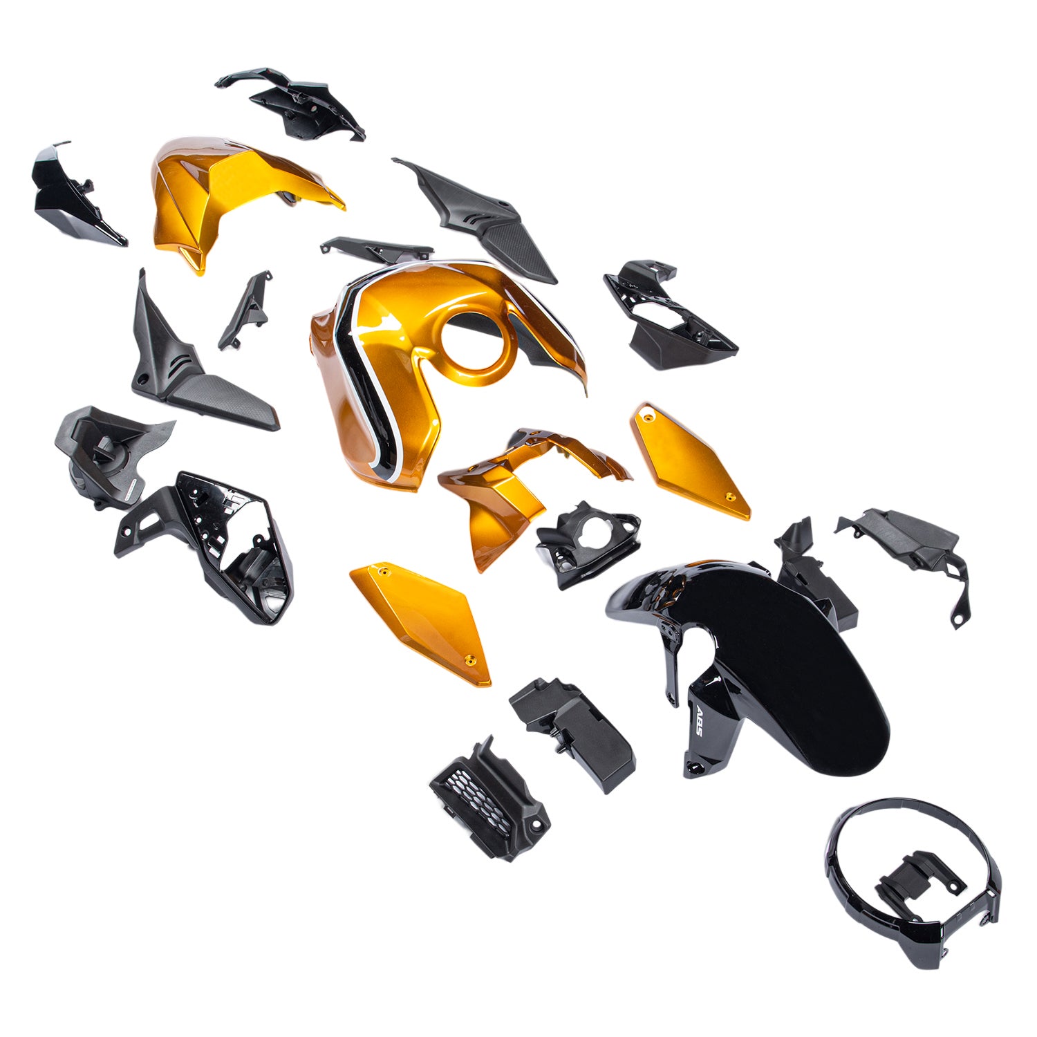 Carénage de moulage par injection en plastique ABS adapté pour Honda CB 650 R CB650R 2021-2023 09#
