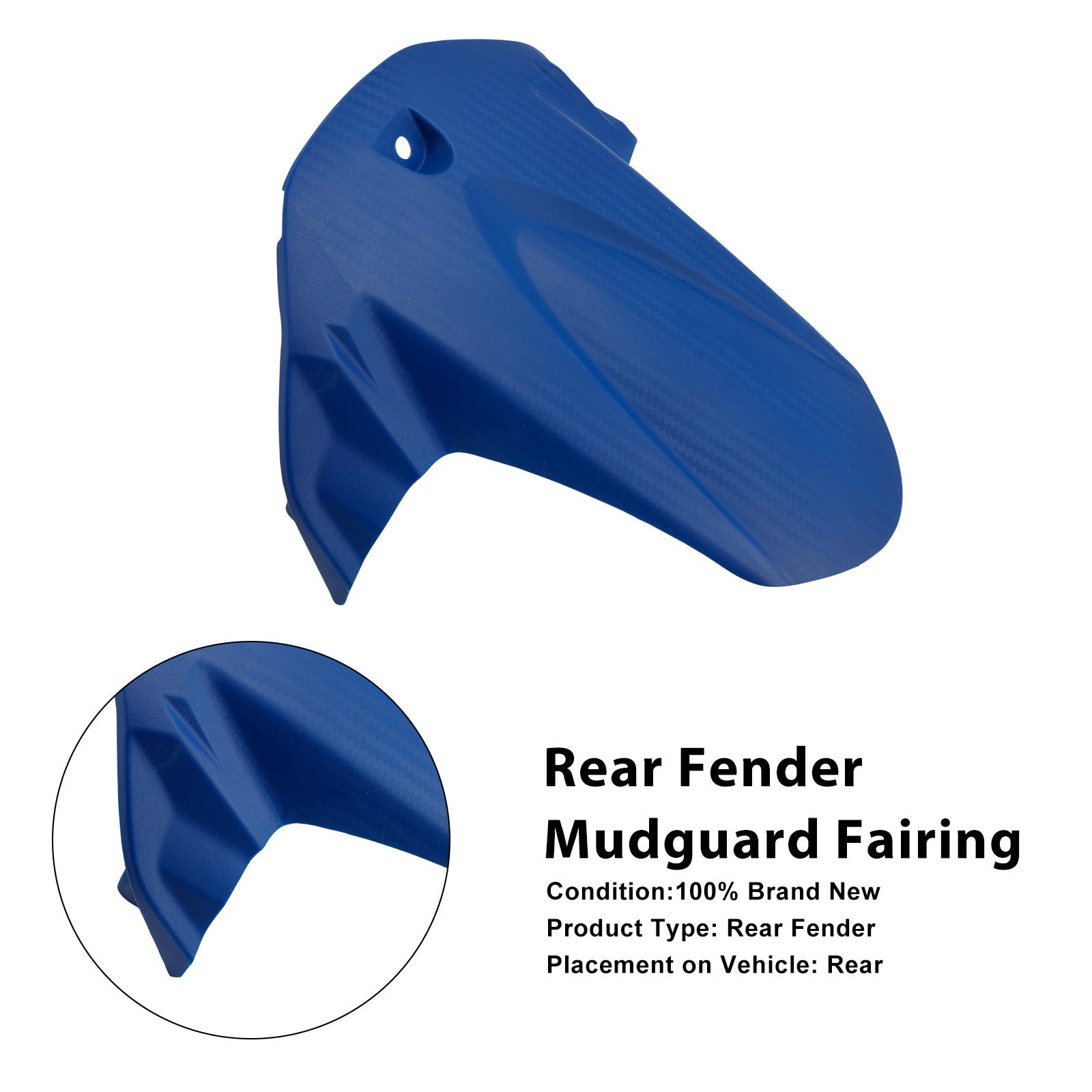 Garde-boue arrière pour Suzuki GSX-R750 (2011-2025)