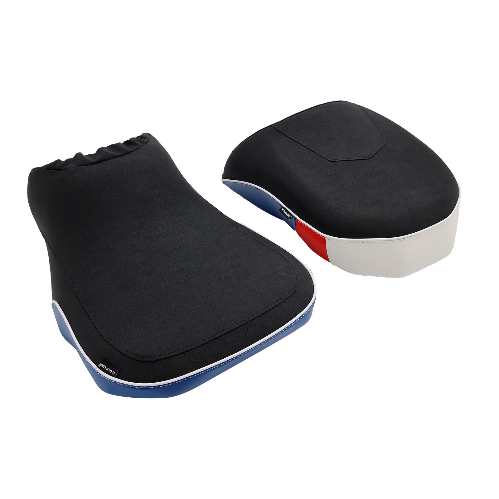 Saddle de pasajero completo con cojín azul para BMW R1200GS 14-18 R1250GS