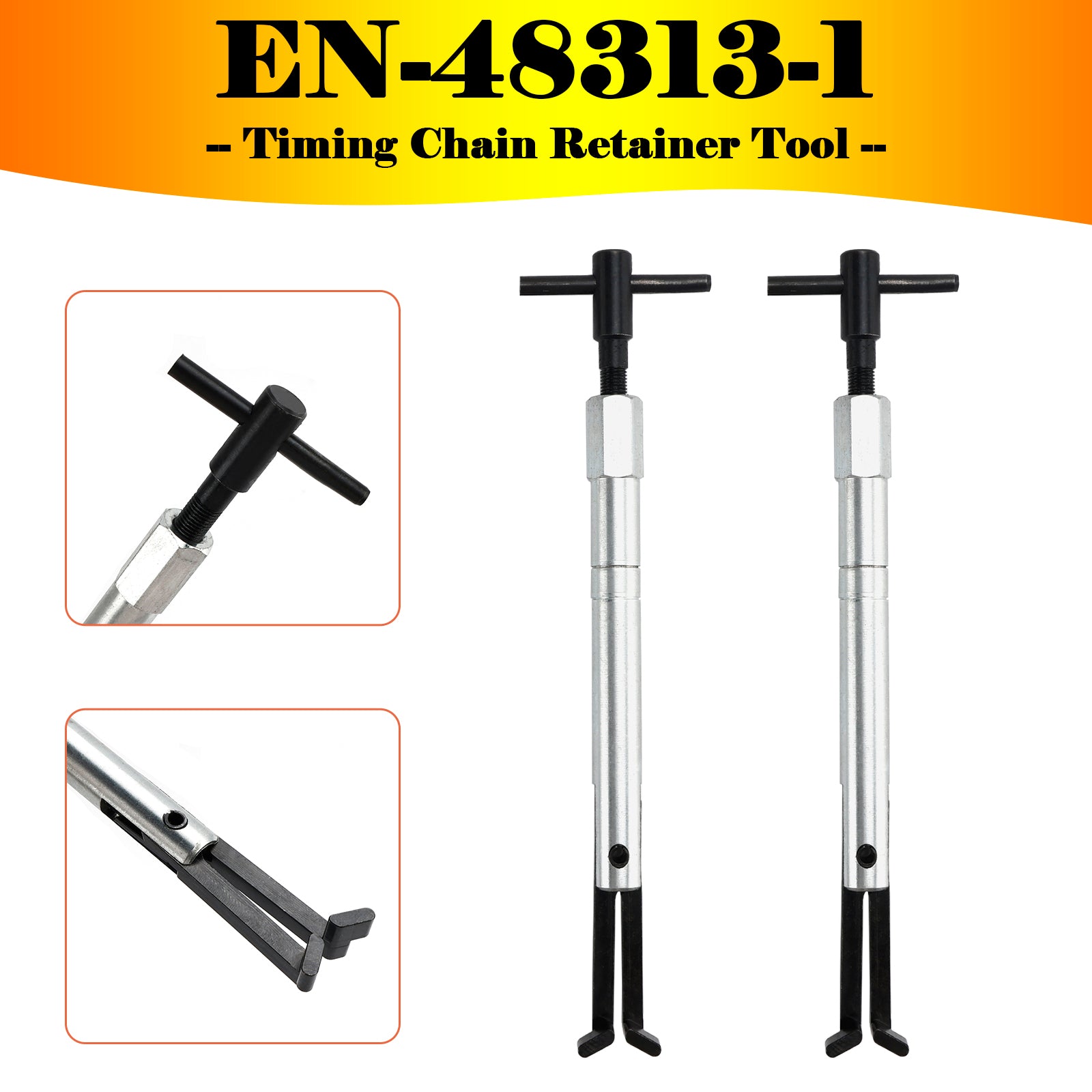 Strumento di fissaggio della catena di distribuzione (2 pezzi) per Chevy Camaro Impala 3.6L EN-48313-1