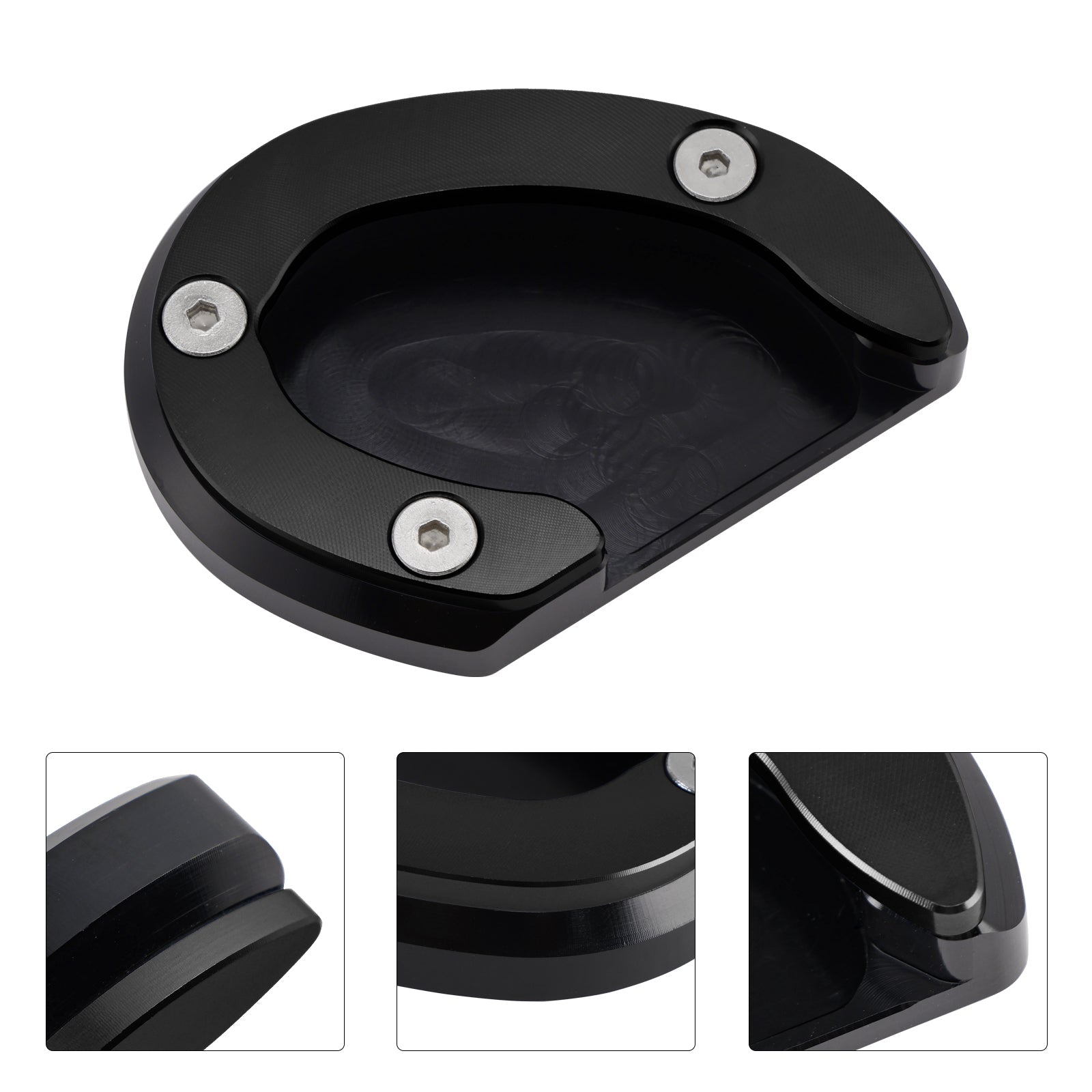 Plaque d&#39;agrandissement de béquille pour Bonneville Bobber T100 T120 2018-2020