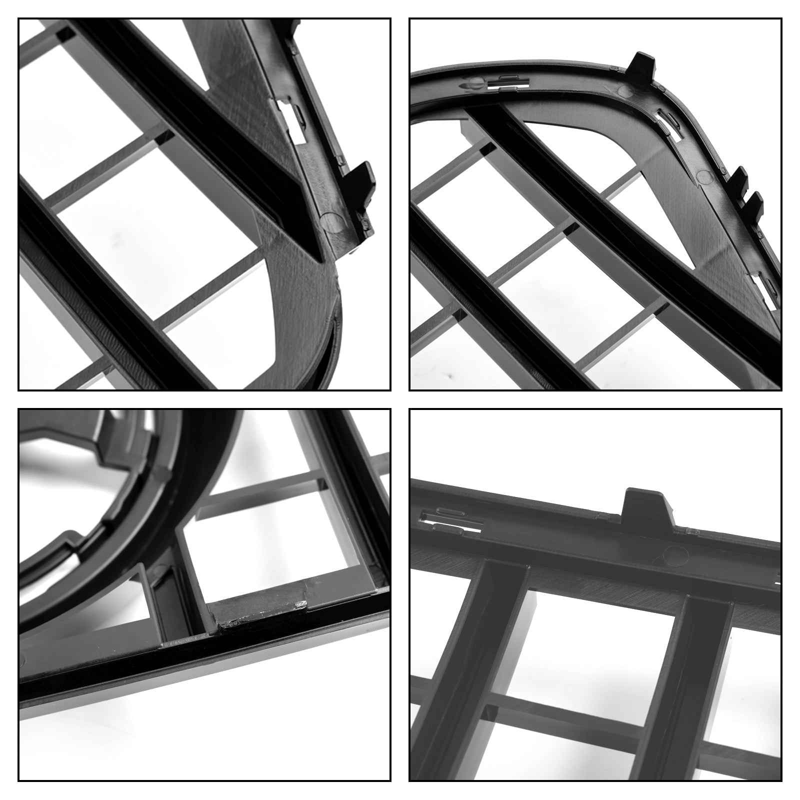 Briljantna črna sprednja rešetka Mercedes-Benz GLE SUV V167 pred dvigovanjem 2019-2023