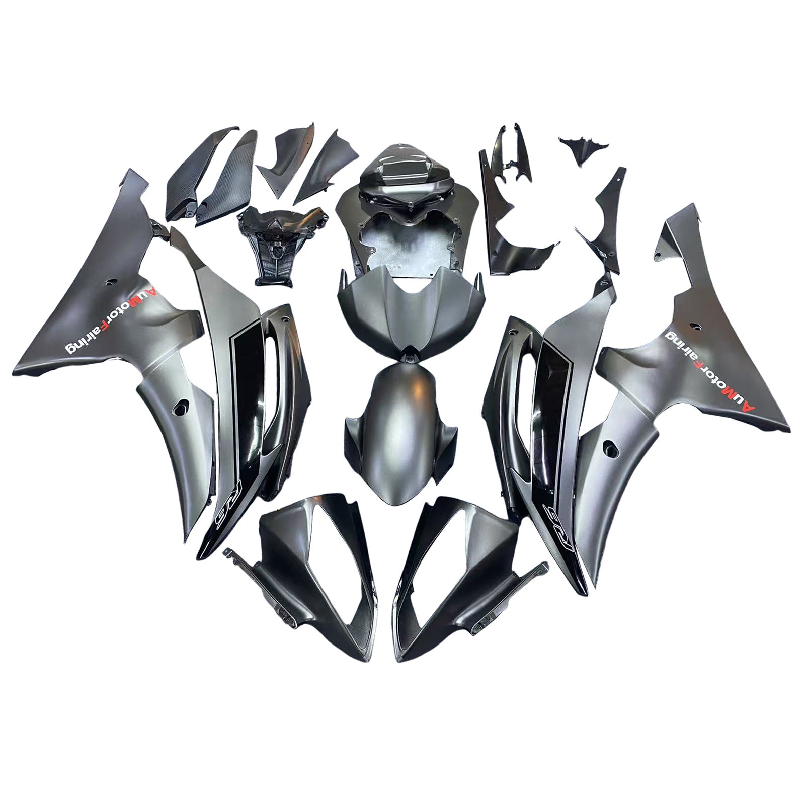 Kit de carénage par injection , carrosserie en plastique ABS Pour Yamaha YZF 600 R6 2008-2016