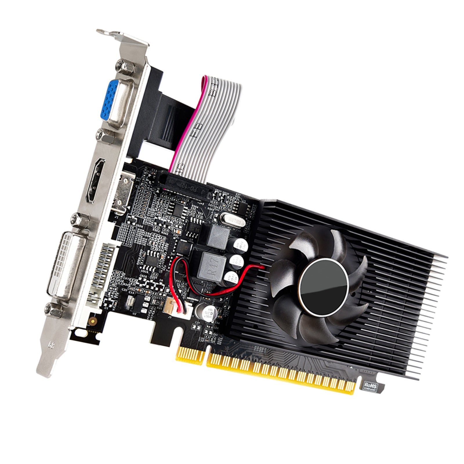 GT730 4G GDDR3 grafische kaart thuiskantoor HD HDMI VGA DVI-displayinterface