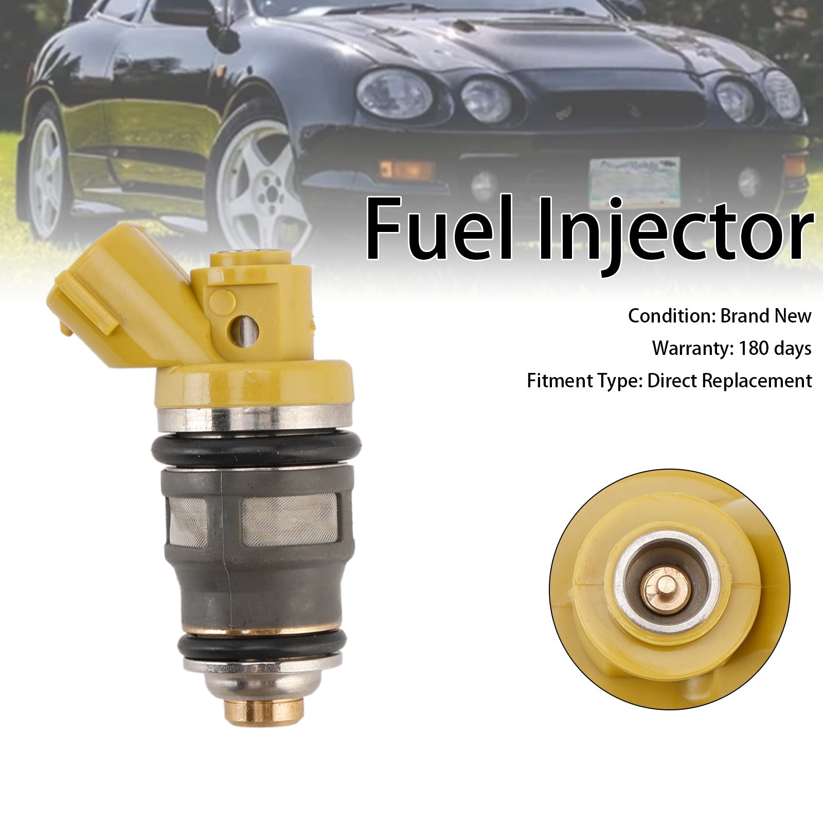 Injecteur de carburant 1001-87091 pour Denso 650 CC, Toyota Supra JZA80 2JZGTE 2JZ