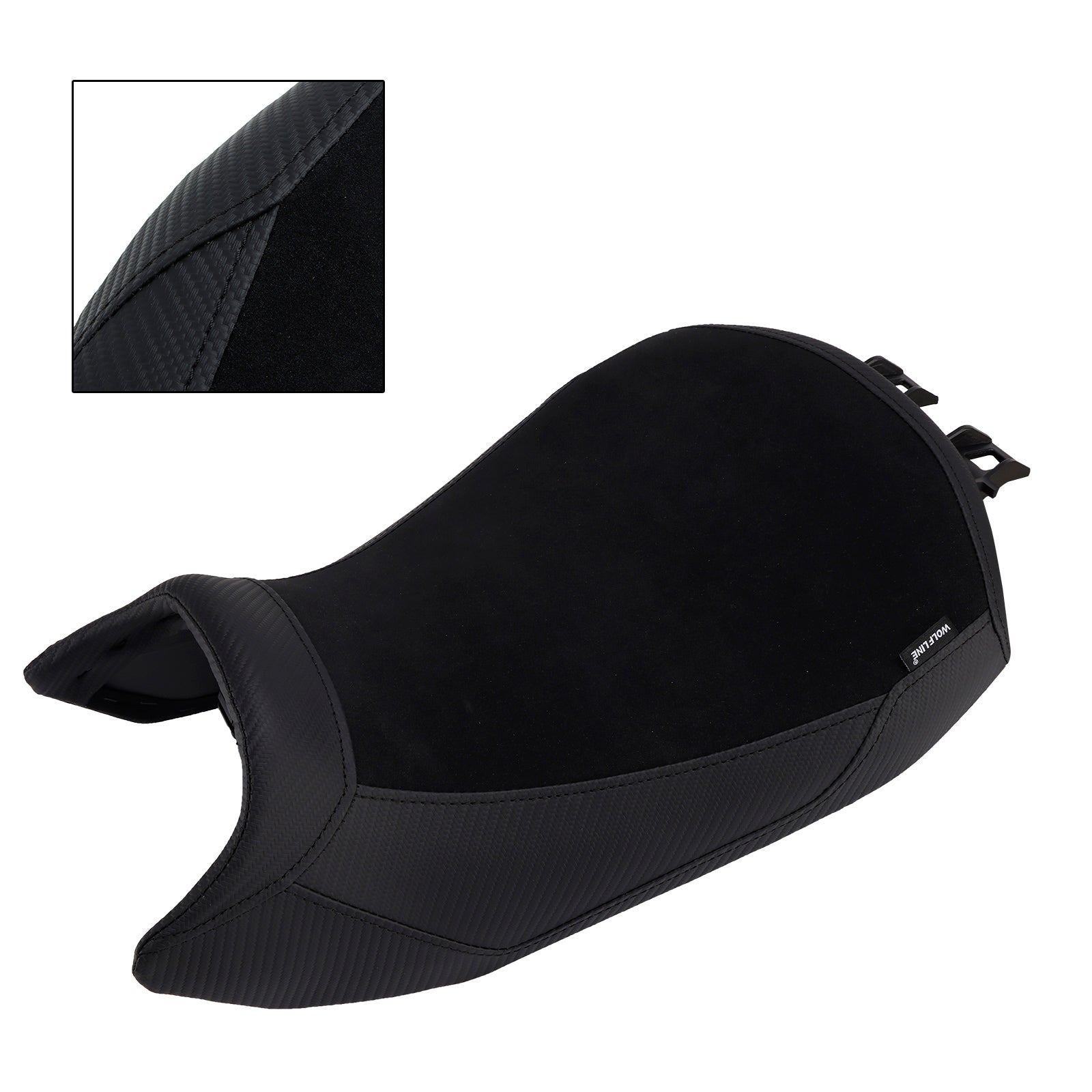 Selle passager multi-utilisateurs BMW R1300GS 2024-2025, coussin avant et arrière inférieur bleu