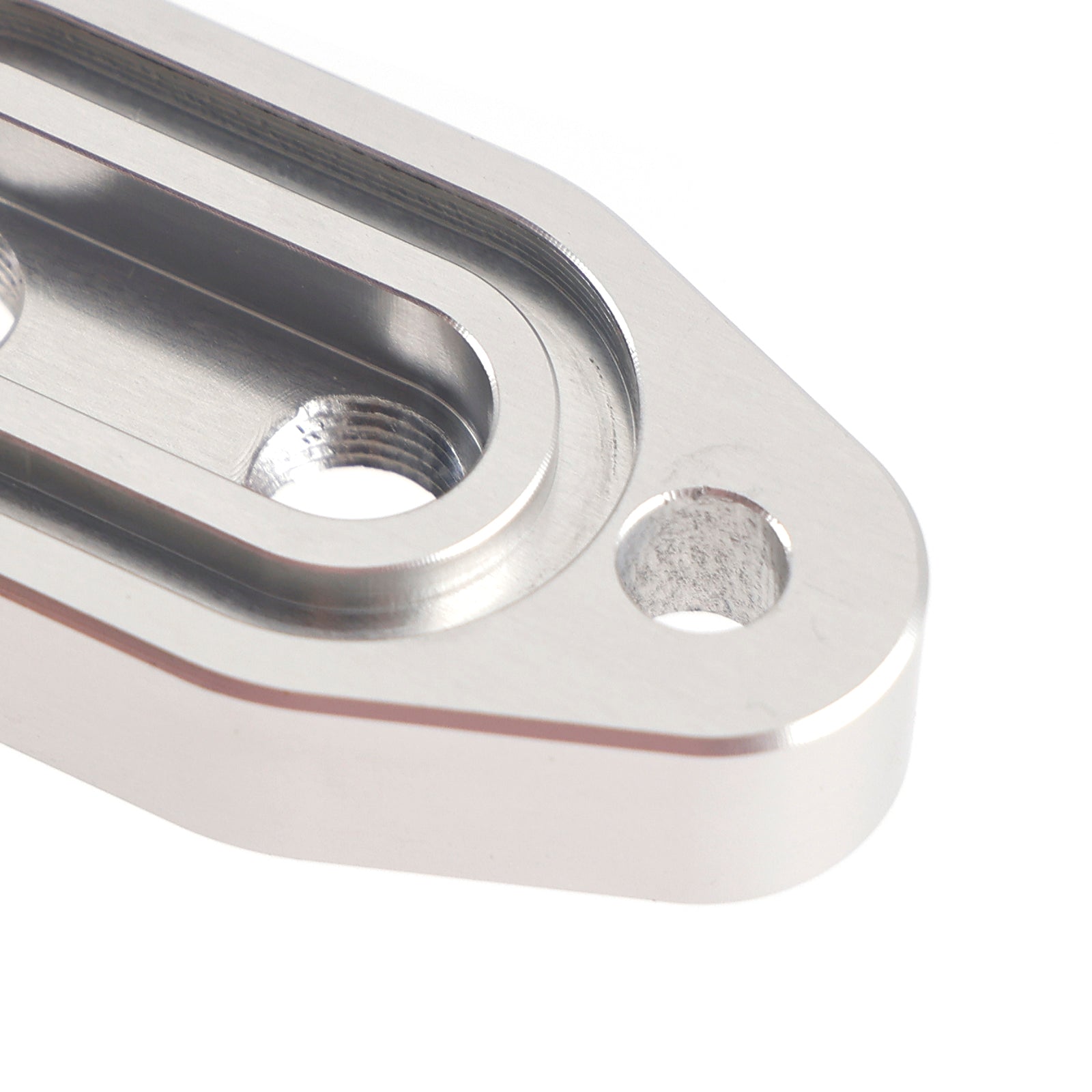 Adaptateur de conduite d'alimentation d'huile Twin Turbo double 1/8"" NPT pour LS1 LSX LS3 LS2 LQ4