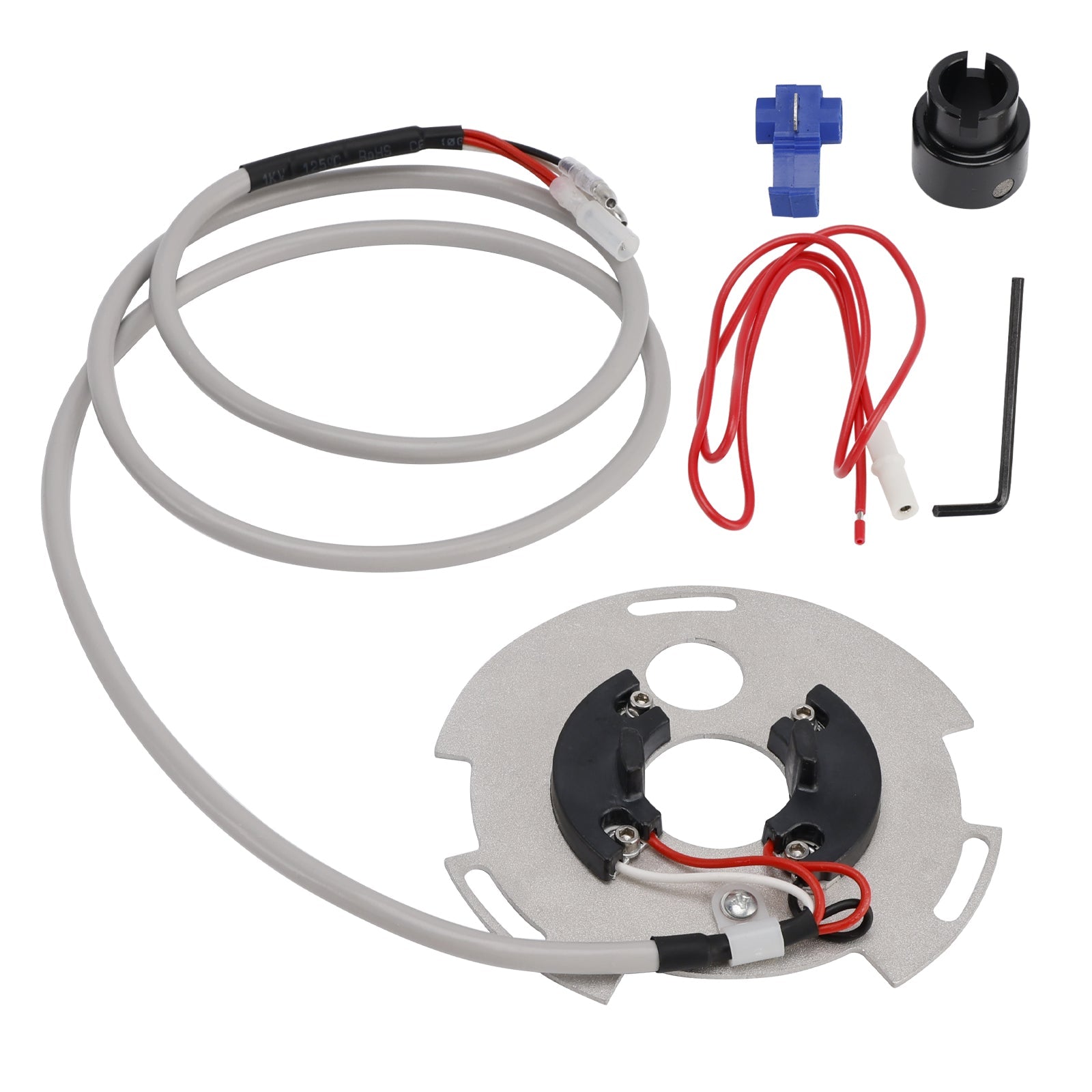 Puntplaat'ontsteking voor Kawasaki Z1 73-75, KZ900 76-77, KZ1000 77-80