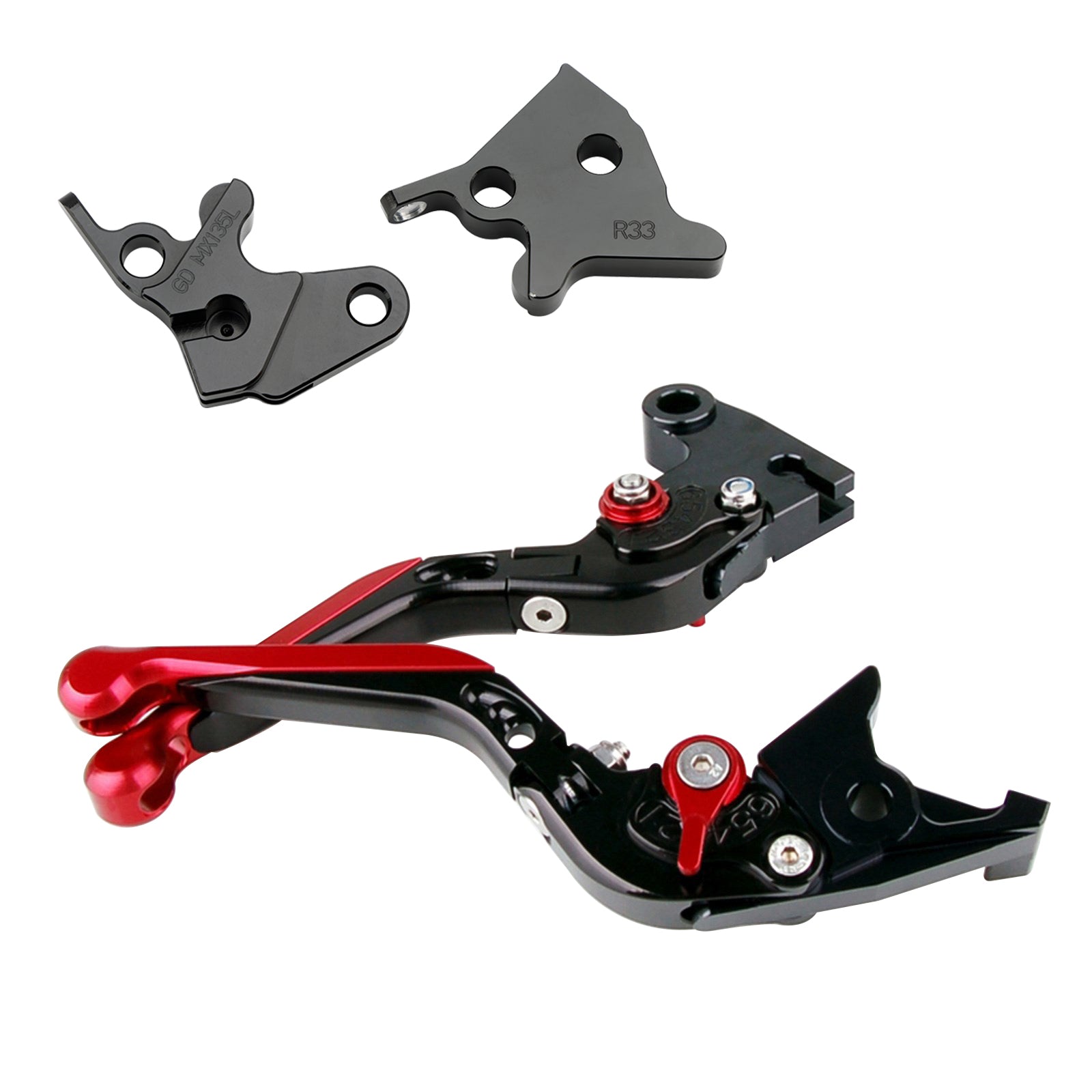 Leva freno e frizione regolabile per Yamaha YBR125 2005-2014