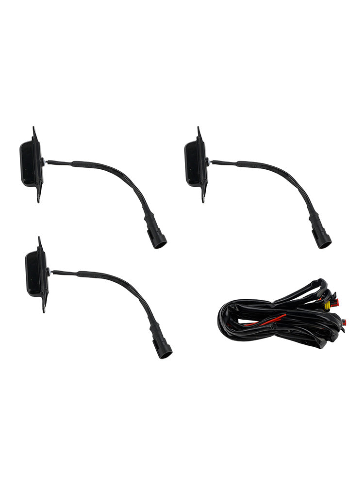 Griglia del paraurti anteriore con luci a LED gialle per Ford Ranger Next Gen Wildtrak 2023-2025