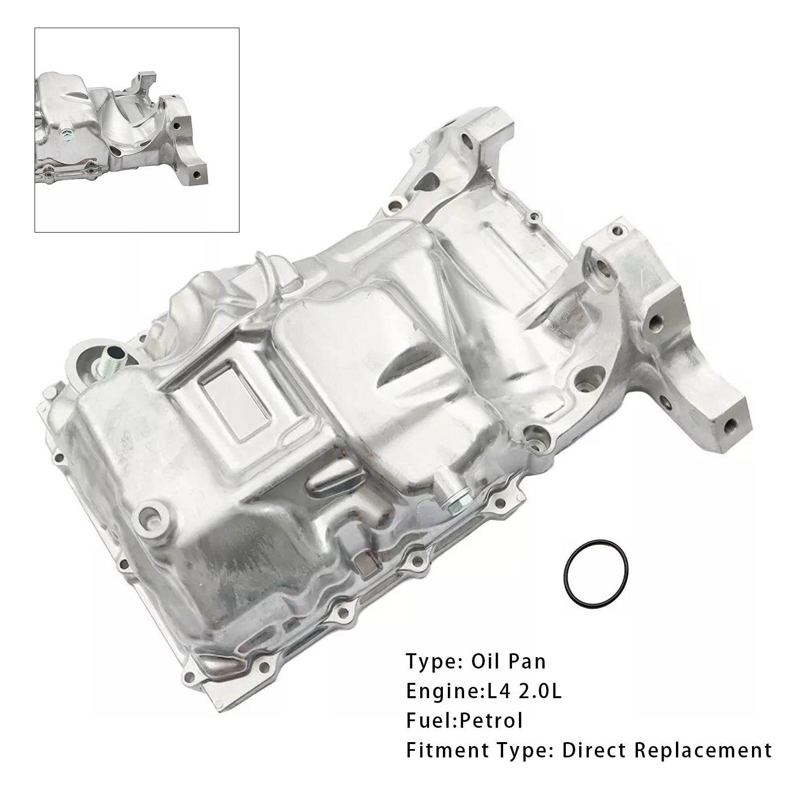 Oil Carter voor Honda Civic 2.0L benzinemotor 2016-2020 112005BAA00 HOP39A
