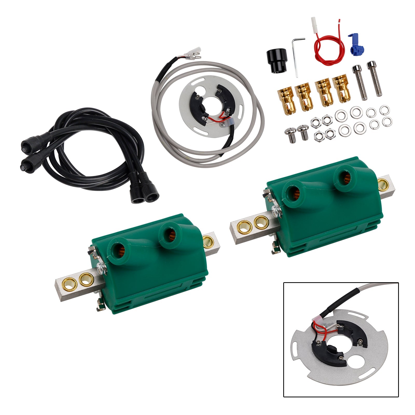 Kit d&Elektronische ontsteking voor Kawasaki 1000 LTD KZ1000B cilinder 1977-1980