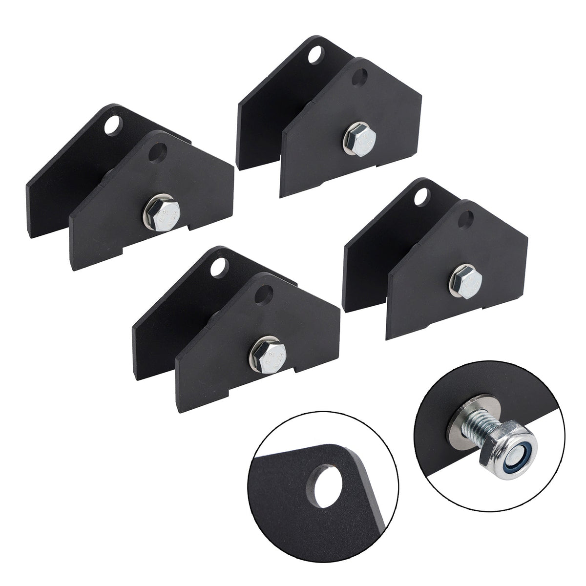 Kit de rehaussement avant et arrière de 2 pouces pour suspension Polaris RZR 800 EFI RZR 4 800 (2008-2014)