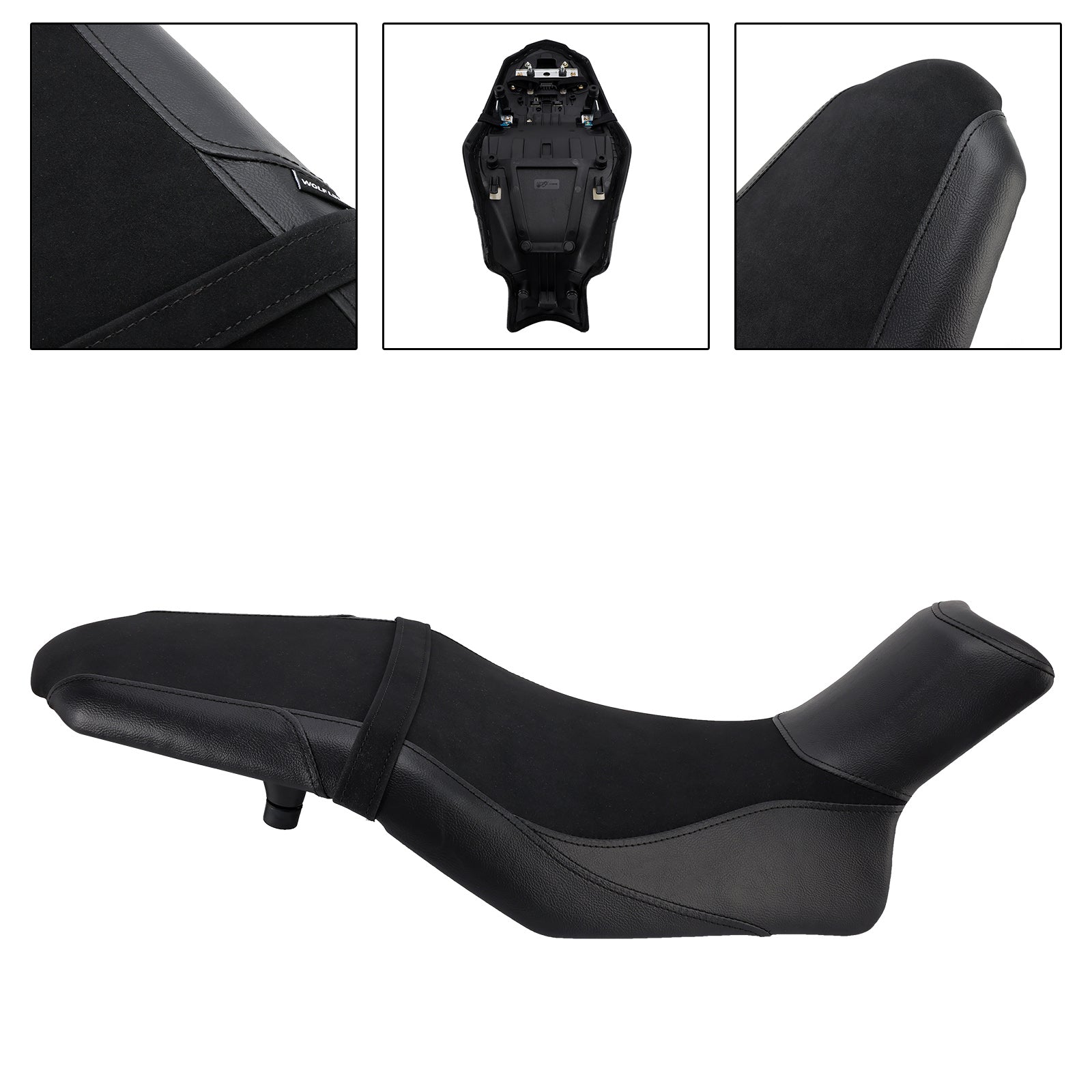 Cojín de asiento del pasajero delantero y trasero para Suzuki Katana 2019-2024