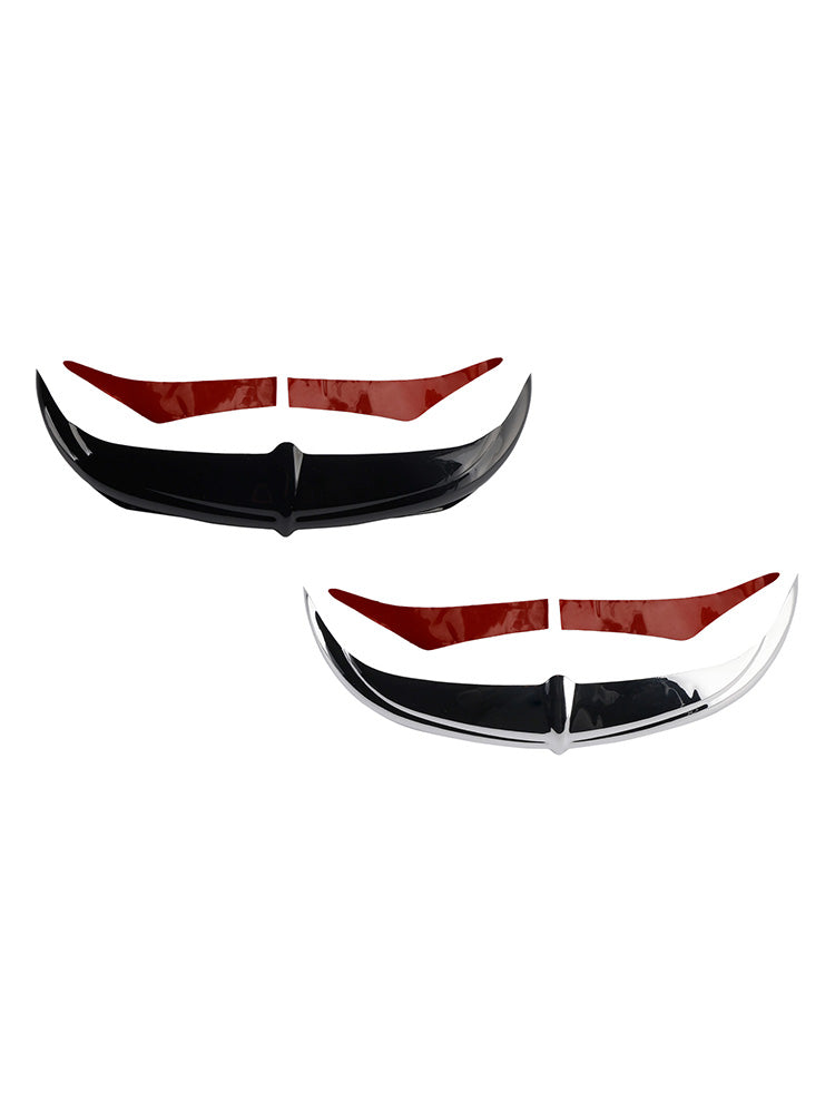 Garniture décorative de carénage Bat Brow Batwing pour trikes Electra Street Glide 96-13