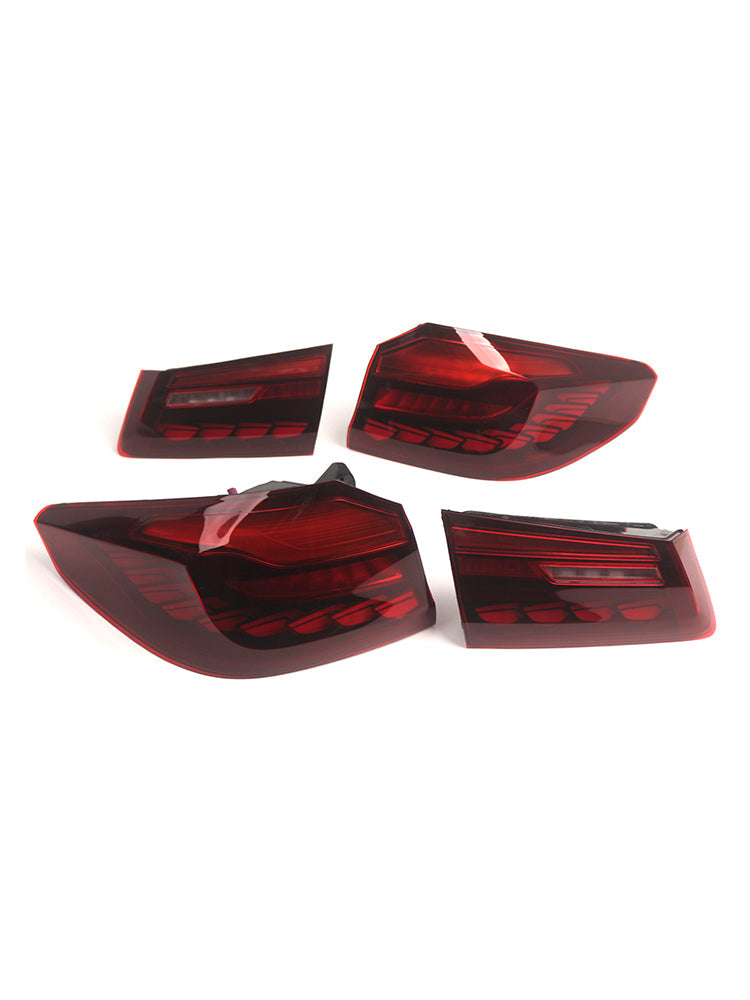 Luci posteriori a LED rosso per BMW 5 G30 G38 2018-2020
