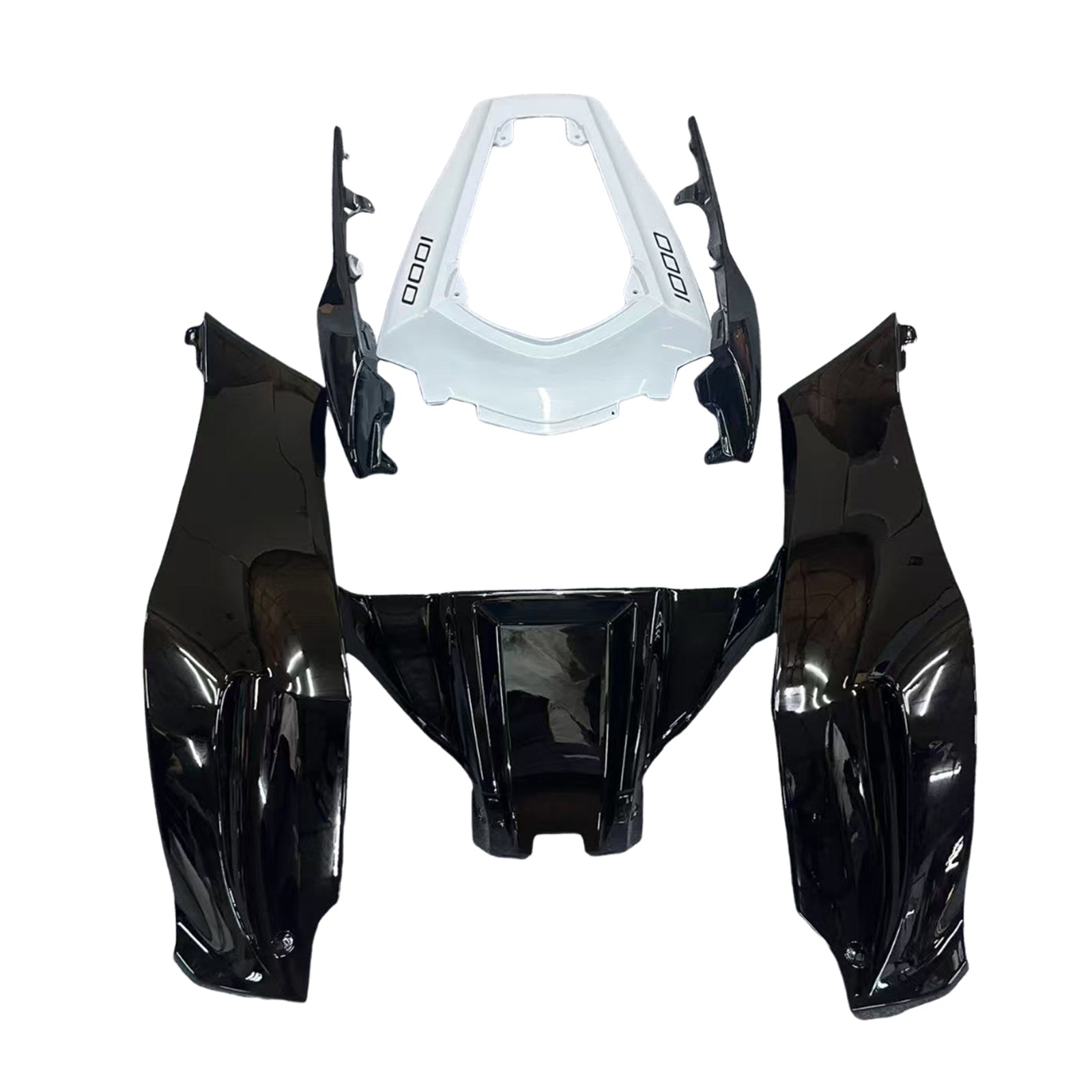 Kit de carénage injecté en plastique ABS pour Kawasaki ZX10R 2011-2015