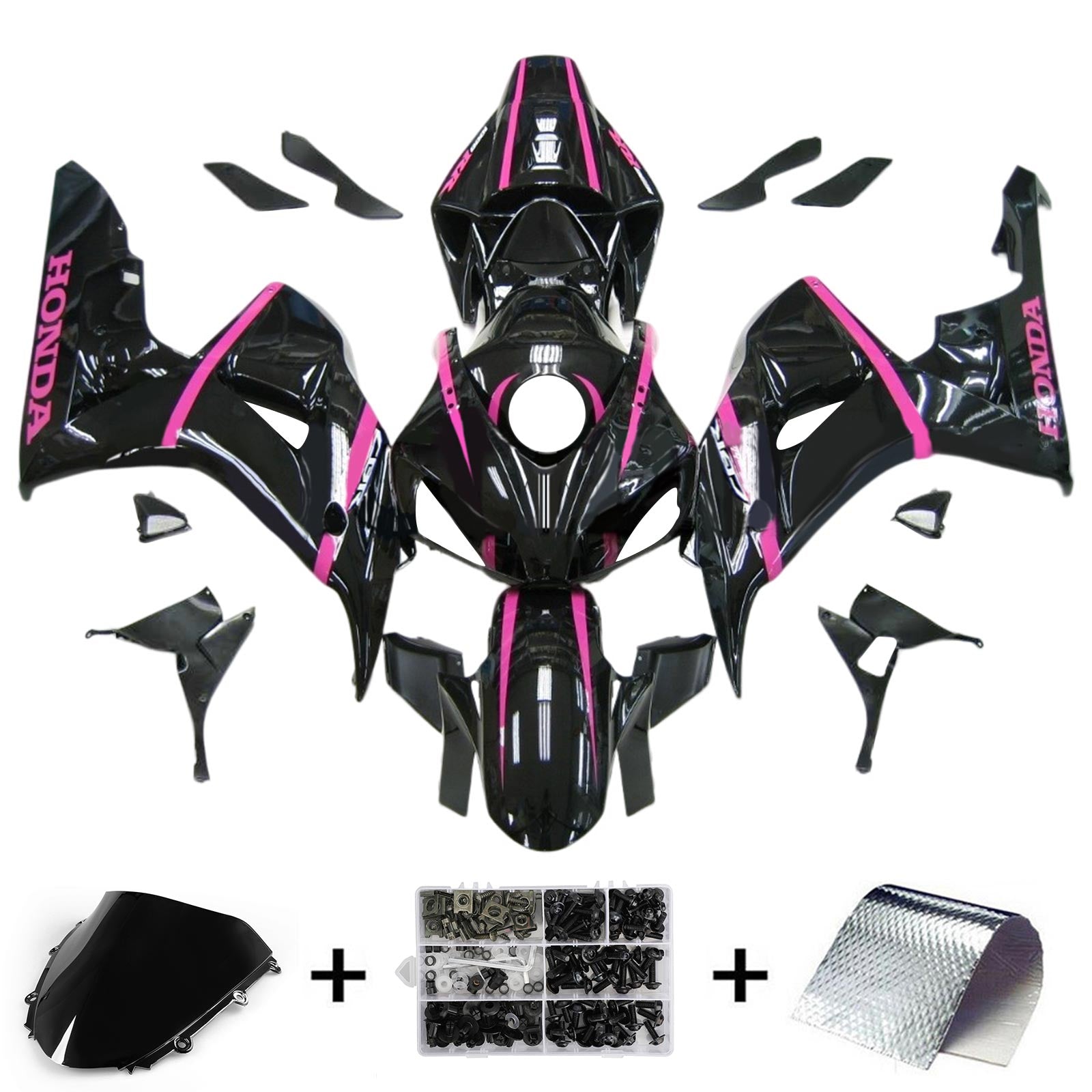ABS Plastic Kairing Kit voor Honda CBR1000RR 2006-2007
