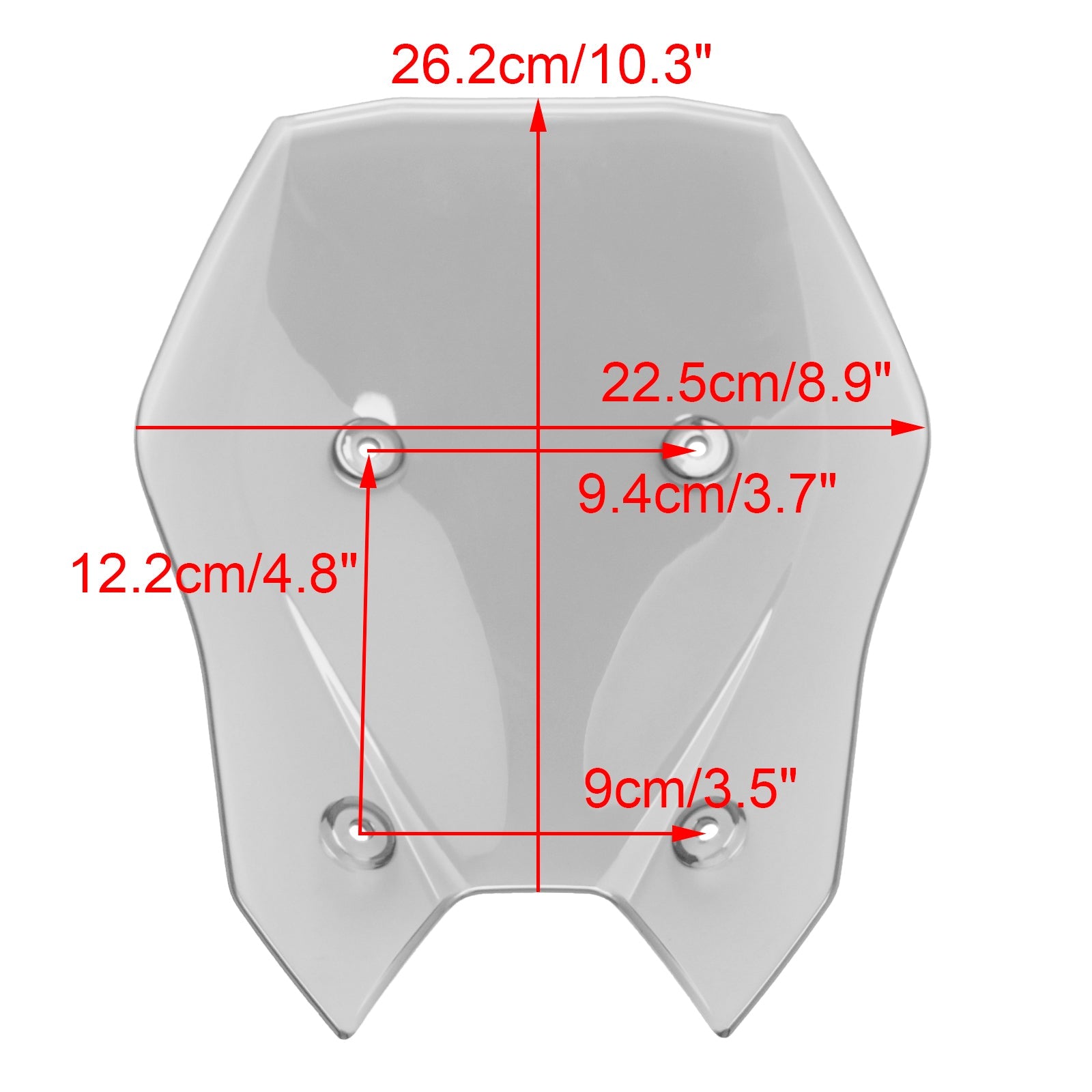 Pare-brise pour Kawasaki Z900 (2025)