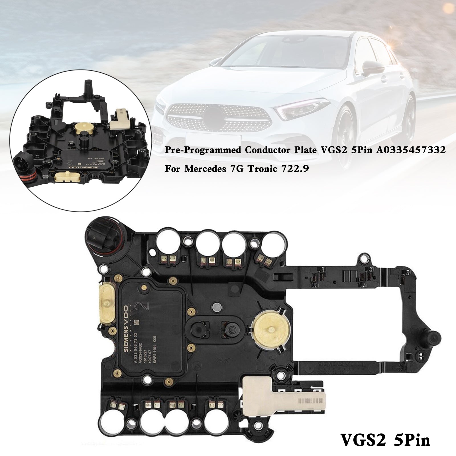 Optimoi Mercedes 7G Tronic 722.9 -vaihteistosi suorituskyky VGS2-johtavalla levyllä A0335457332